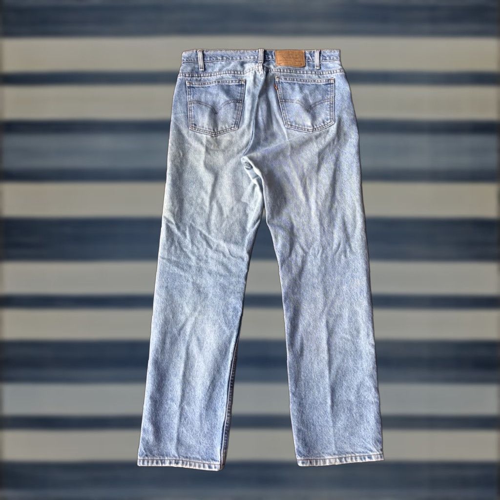 Levi's VINTAGE Levi's 505 Orange Tab Denim Jeans Men’s 34x30 Straight Leg USA Size US 34 / EU 50 - 1 Thumbnail