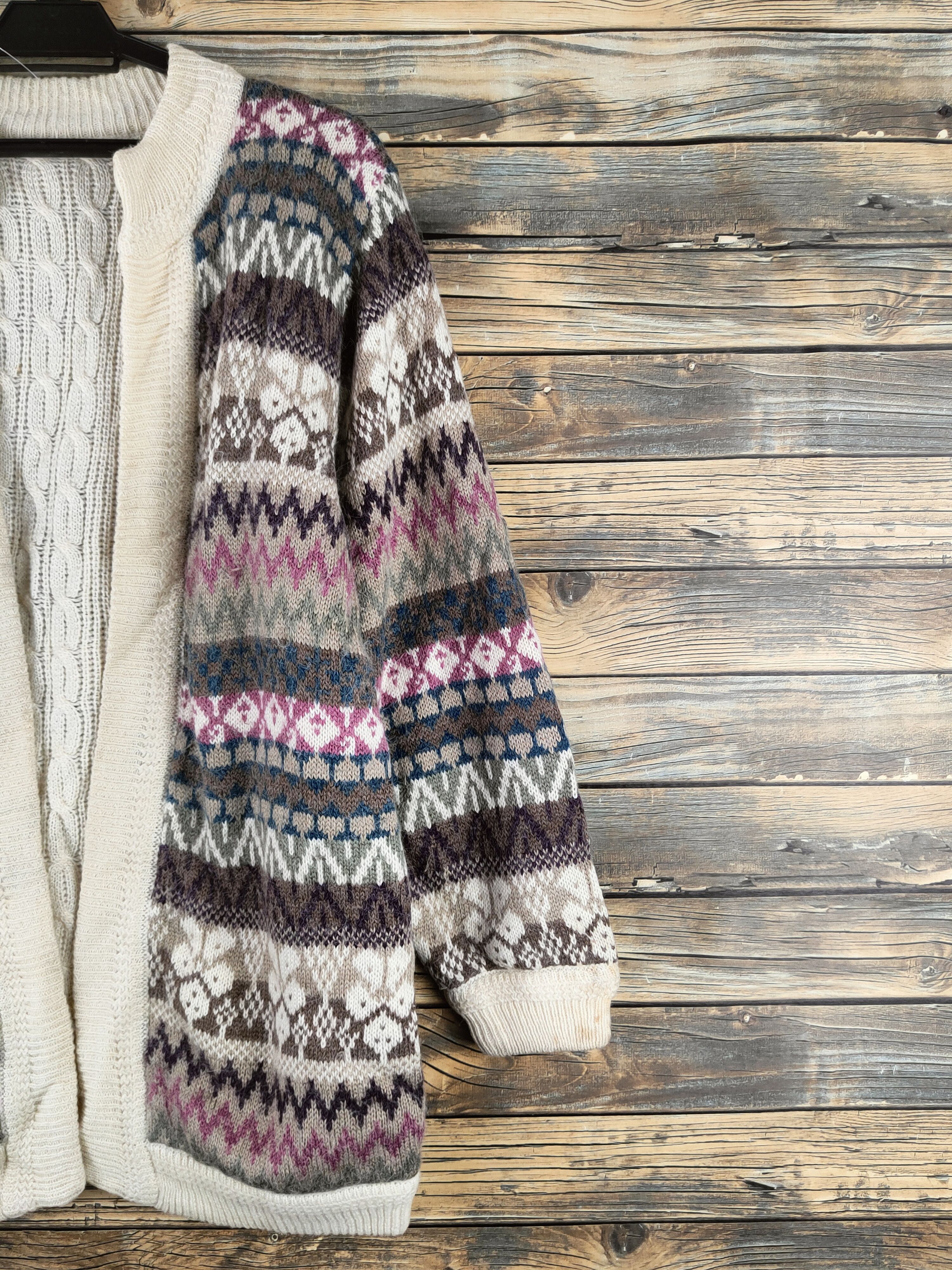 Japanese Brand DL Japanese Brand Cream Knitwear Sweaters #46-377 Size L / US 10 / IT 46 - 5 Thumbnail
