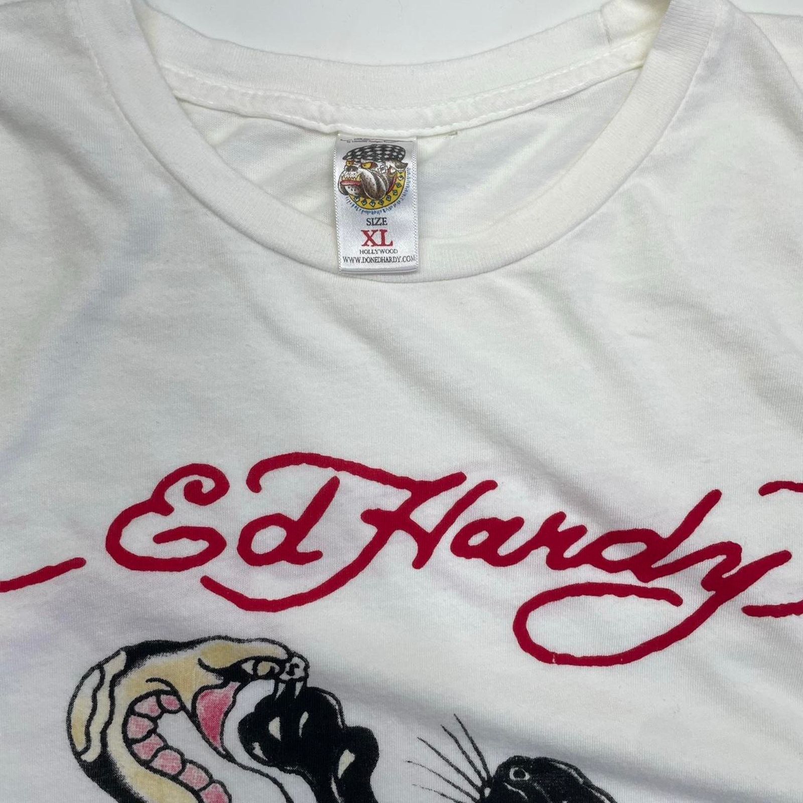 Ed Hardy Ed hardy vintage lightweight Tee Size US XL / EU 56 / 4 - 7 Thumbnail