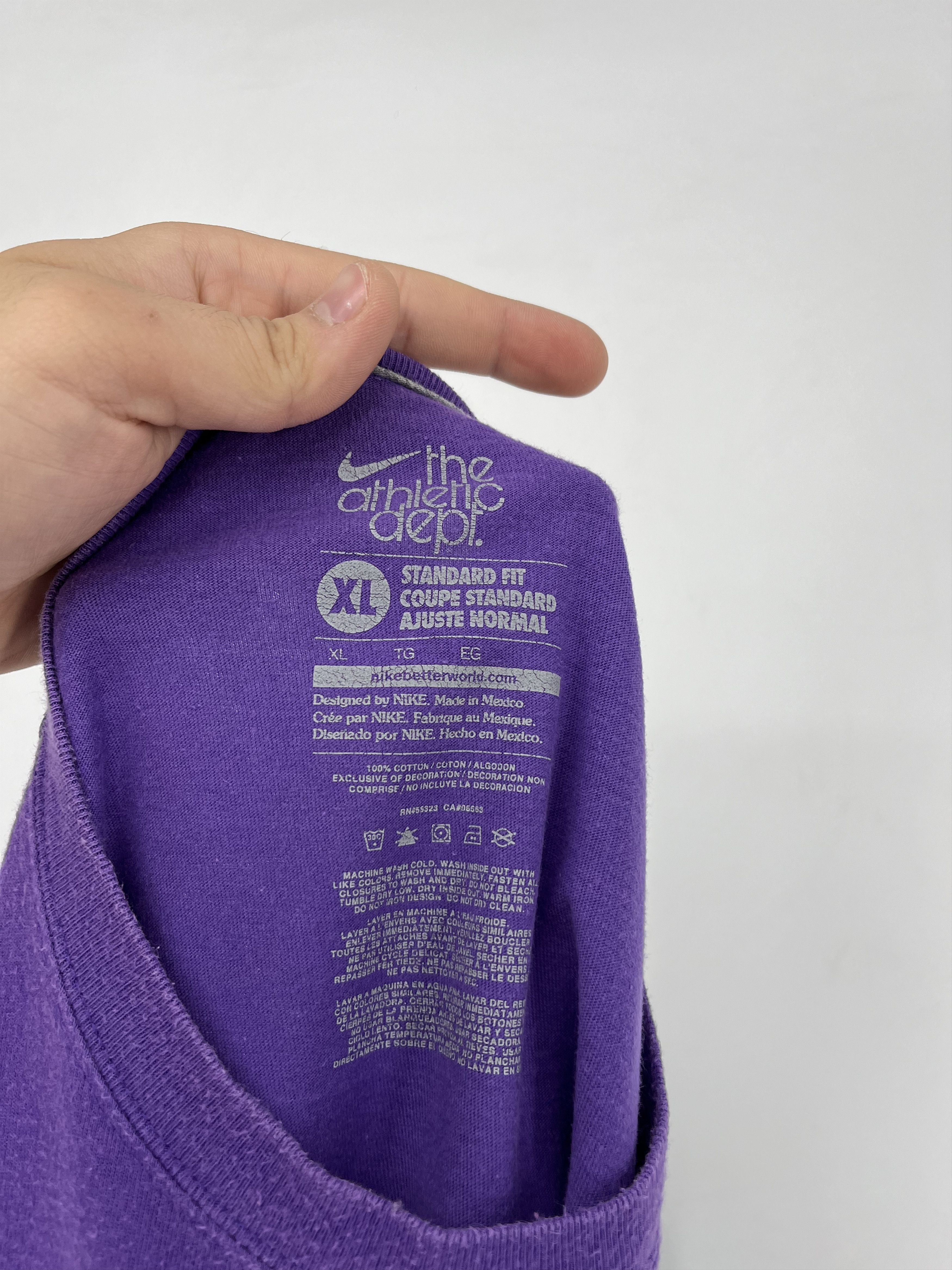 Nike × Vintage Vintage Tshirt Nike Excessive Force Streetwear Style Size US XL / EU 56 / 4 - 8 Thumbnail