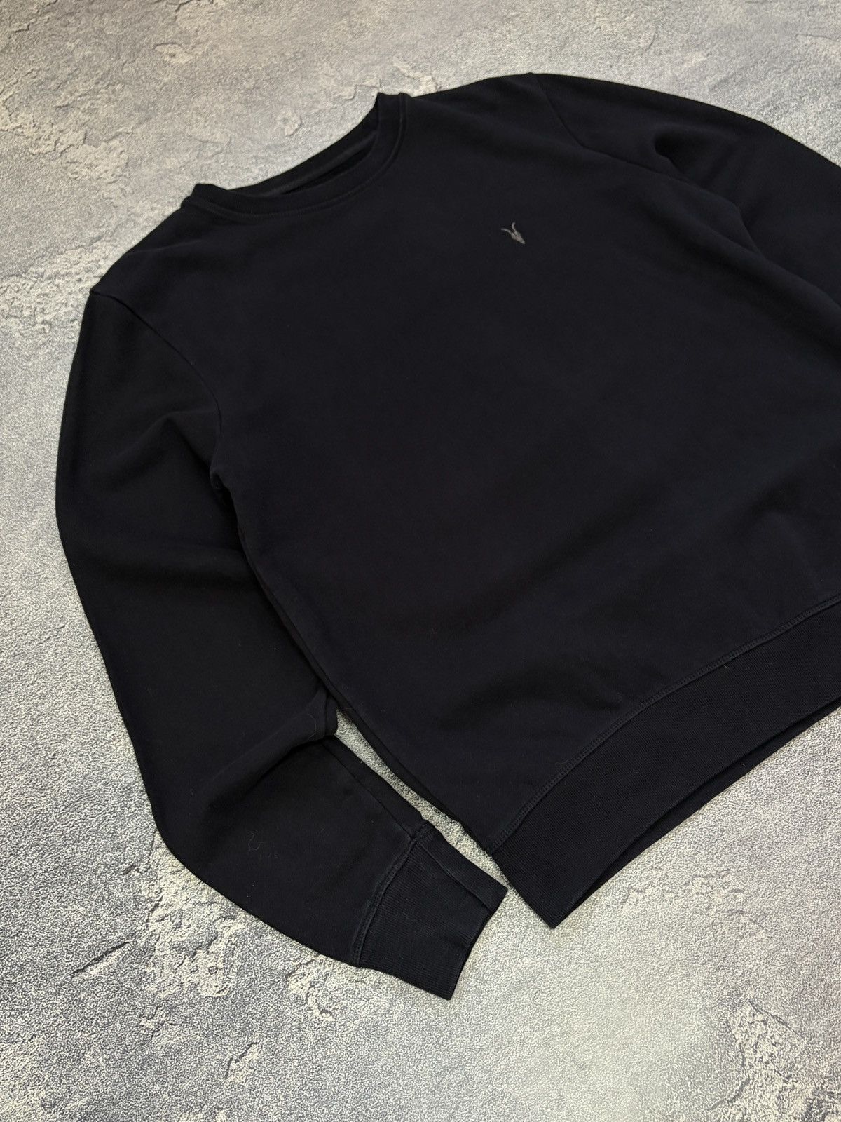 Allsaints AllSaints Raven Crew Sweatshirt Black Ramskull Logo Small Size US S / EU 44-46 / 1 - 6 Thumbnail