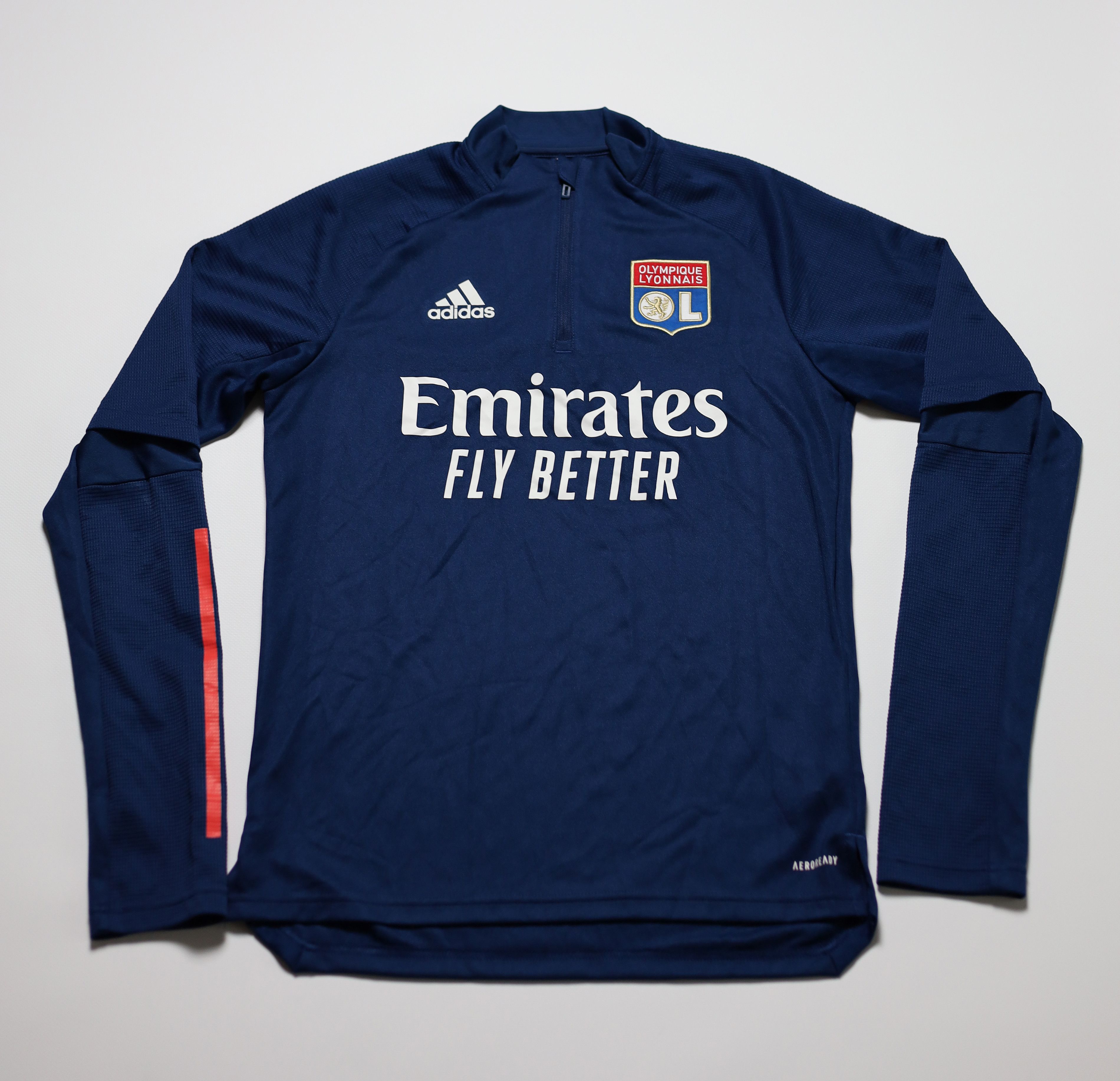Adidas Olympique Lyon FC Adidas 2020/2021 Football Training Track Size US S / EU 44-46 / 1 - 1 Thumbnail