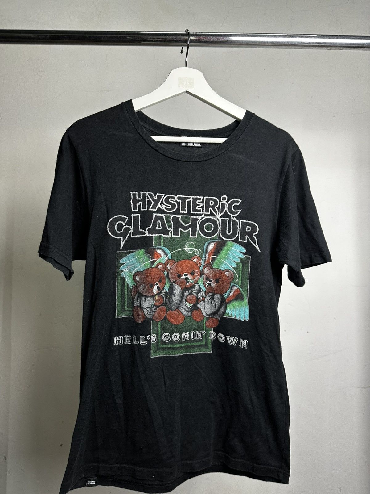 Hysteric Glamour Hysteric Glamour Rammstein Band Ripoff Style Tshirt Size US S / EU 44-46 / 1 - 1 Thumbnail