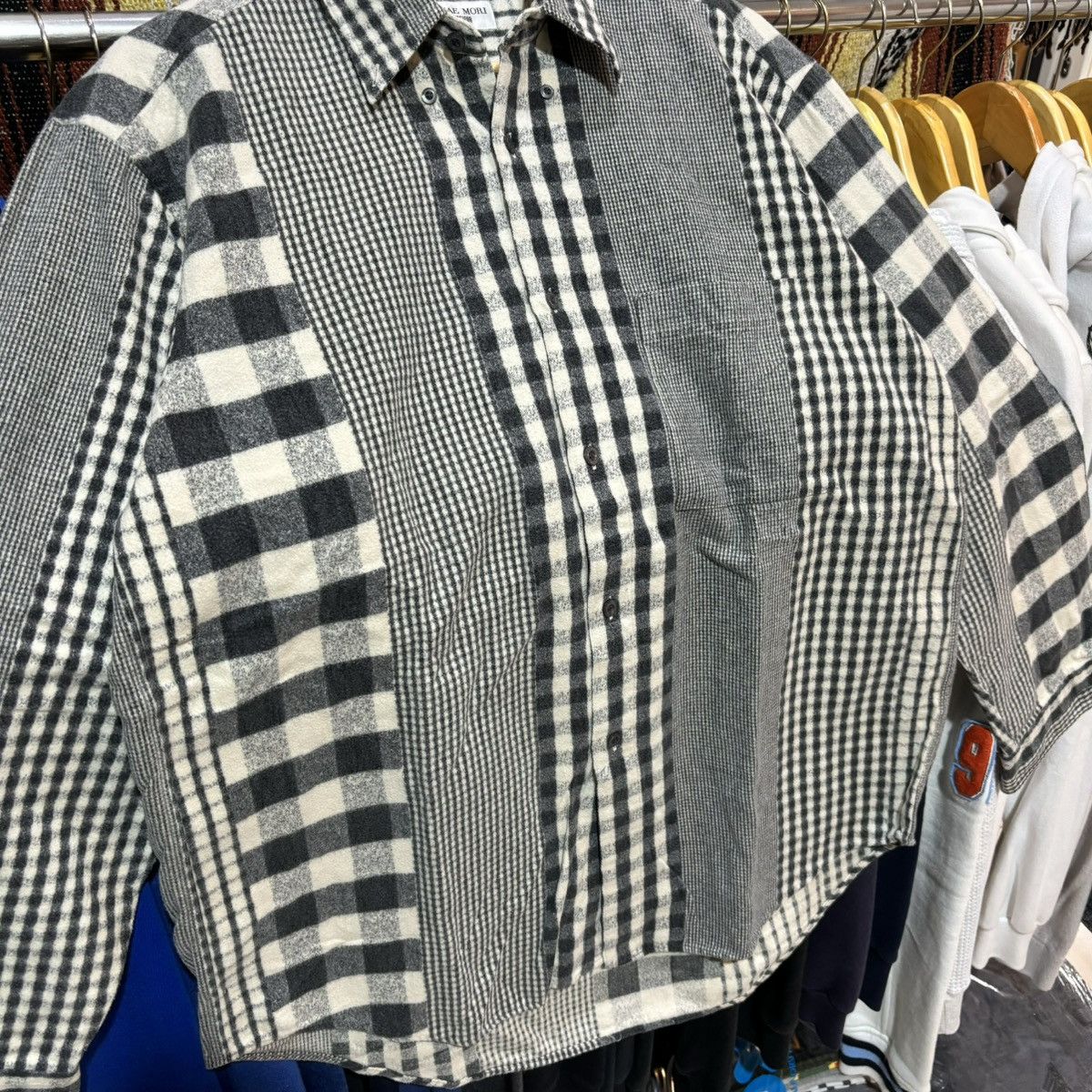 Designer × Hanae Mori Rare Vintage Hanae Mori Monsieur patchwork Size US L / EU 52-54 / 3 - 2 Thumbnail