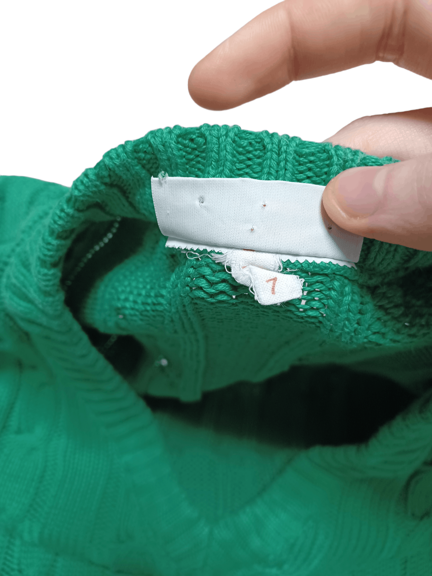 Lacoste LACOSTE VINTAGE 90S OVERSIZE COTTON V-NECK SWEATER OLDMONEY Size US XXL / EU 58 / 5 - 5 Thumbnail