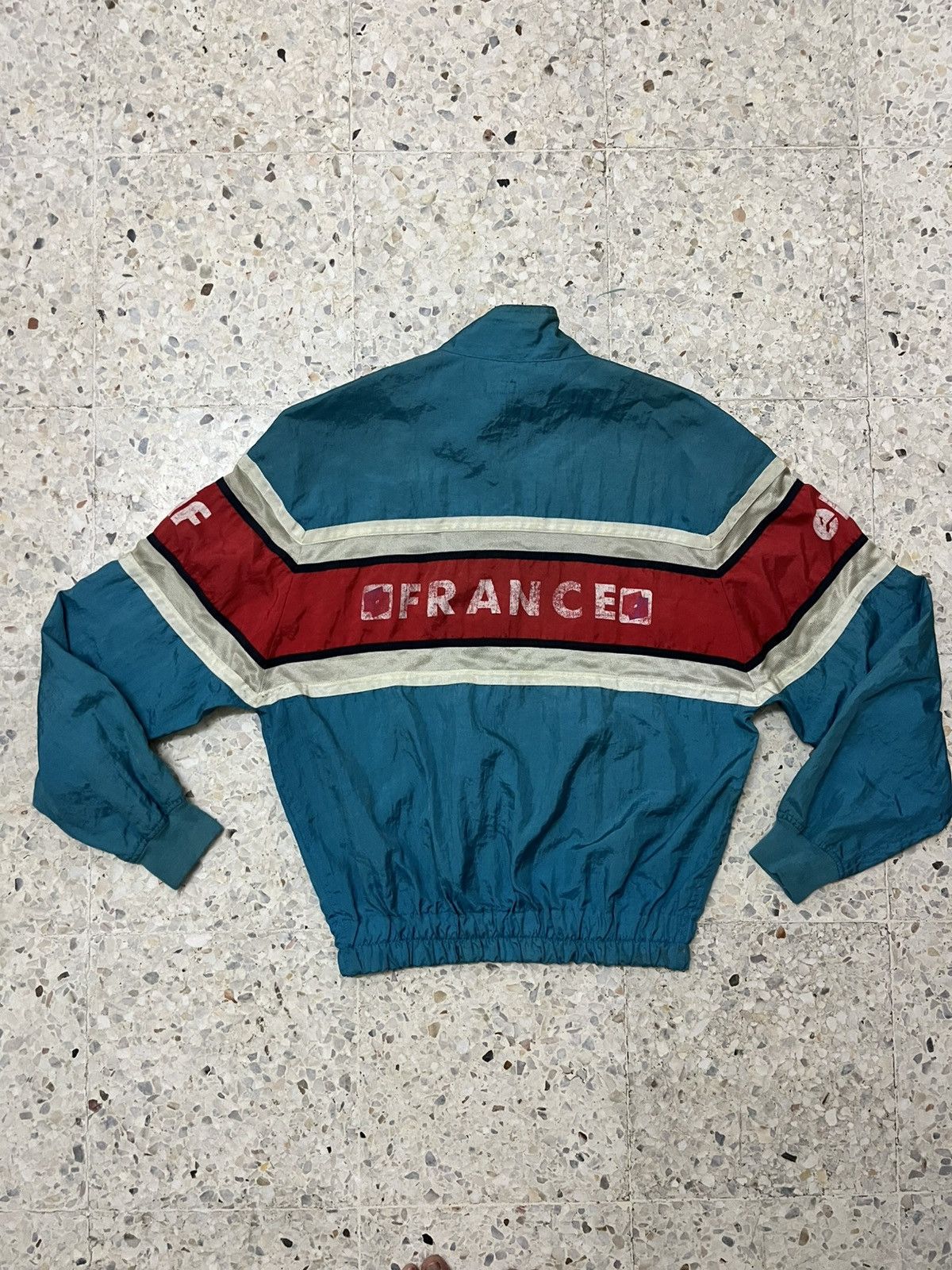 Vintage ELF Racing Team Vintage Jacket Faded Print – True 80s Vibes Size US L / EU 52-54 / 3 - 12 Thumbnail
