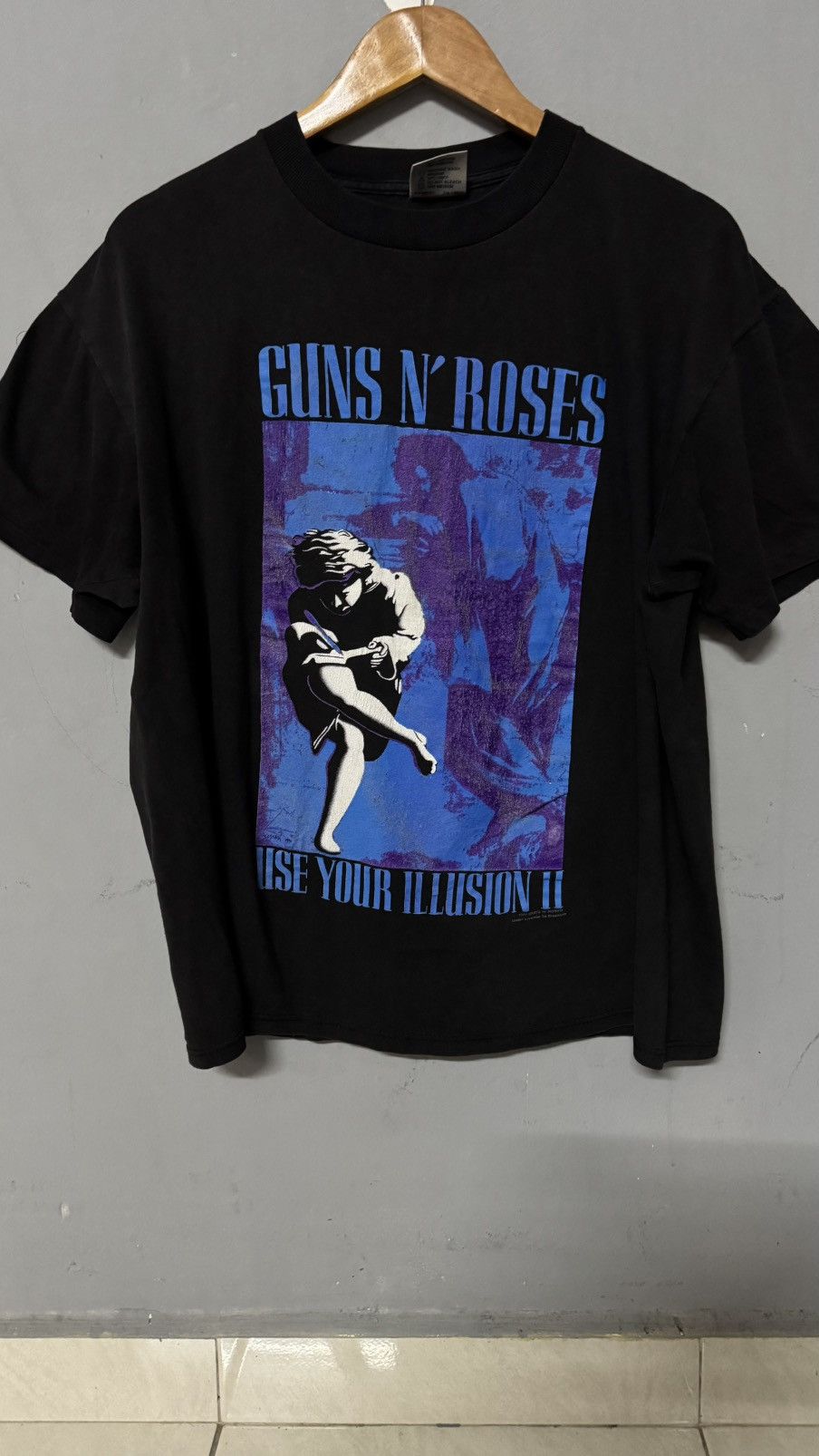 Guns N' Roses × Vintage Vintage 90s Gun N Roses illusion Size US XL / EU 56 / 4 - 1 Thumbnail