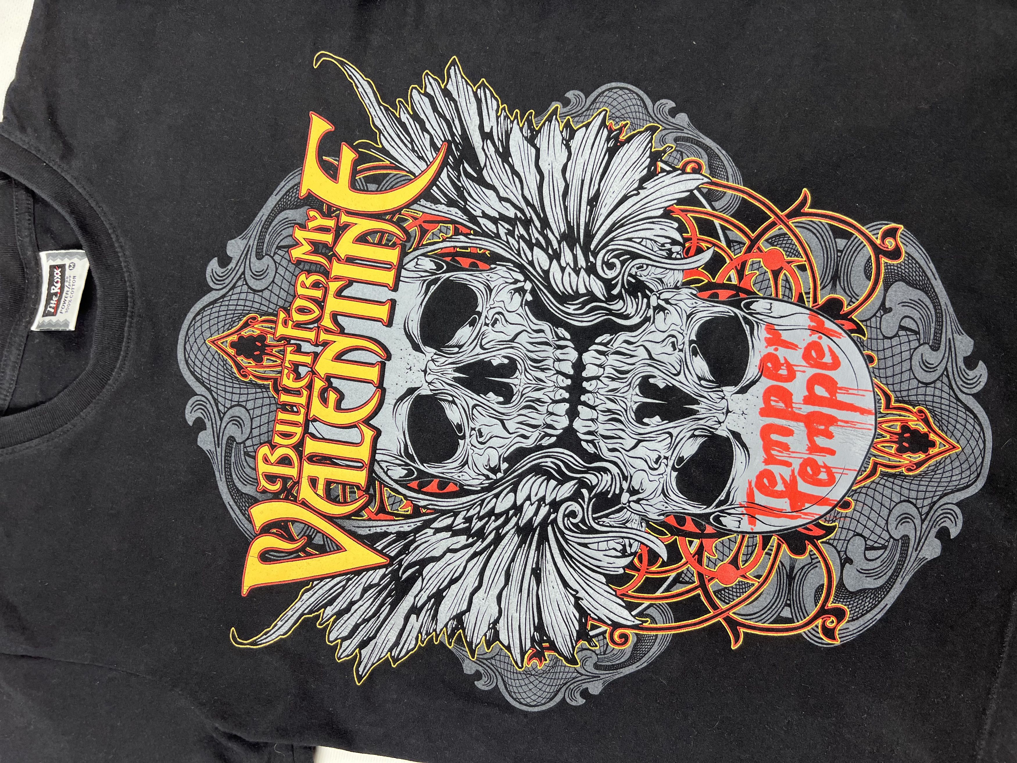 Band Tees × Vintage Vintage bullet for my valentine Rock T-shirt XL Size US XL / EU 56 / 4 - 3 Thumbnail