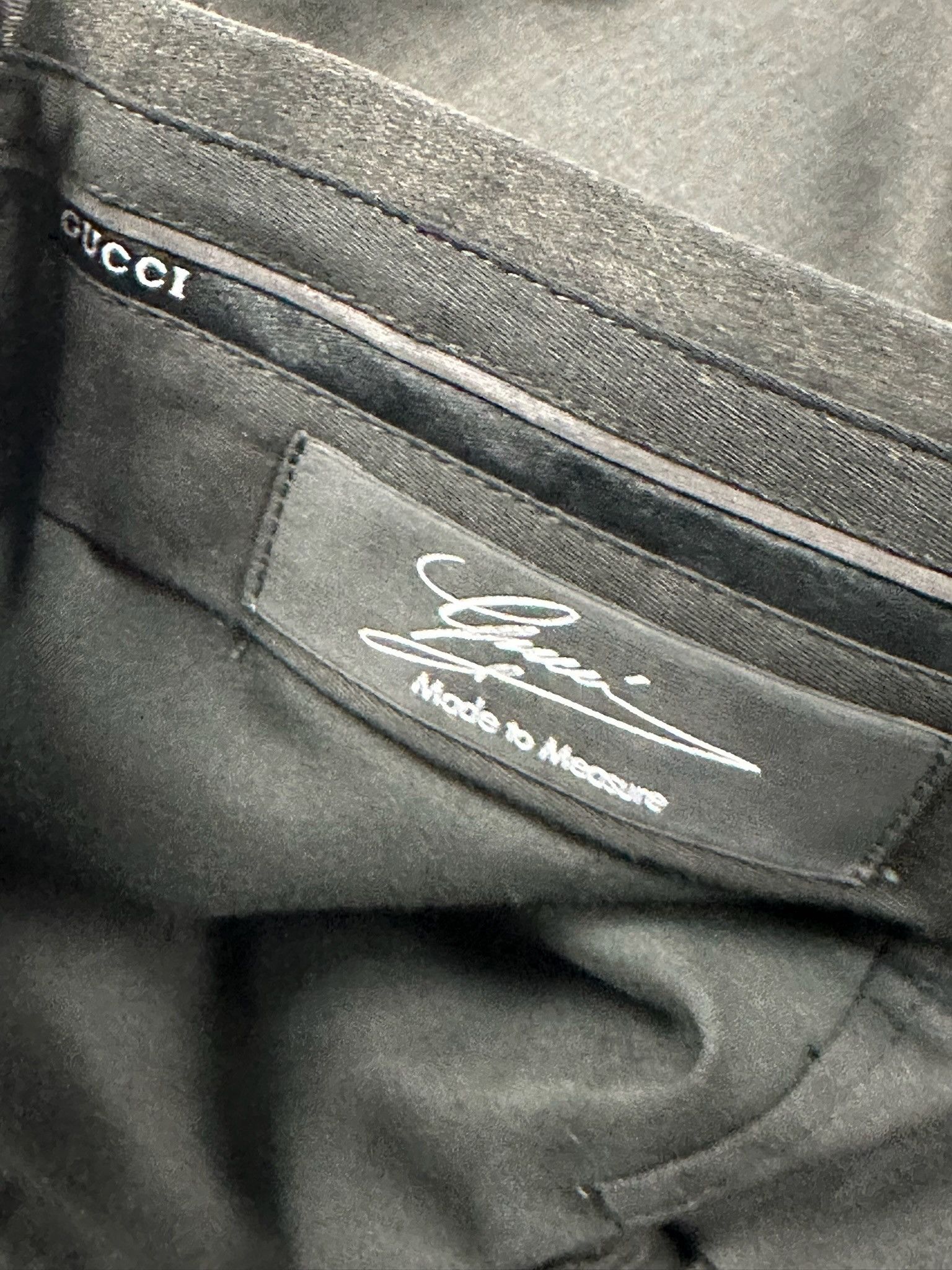 🔥70% OFF🔥 [SALE] Gucci Charcoal City Wool Casual Pants