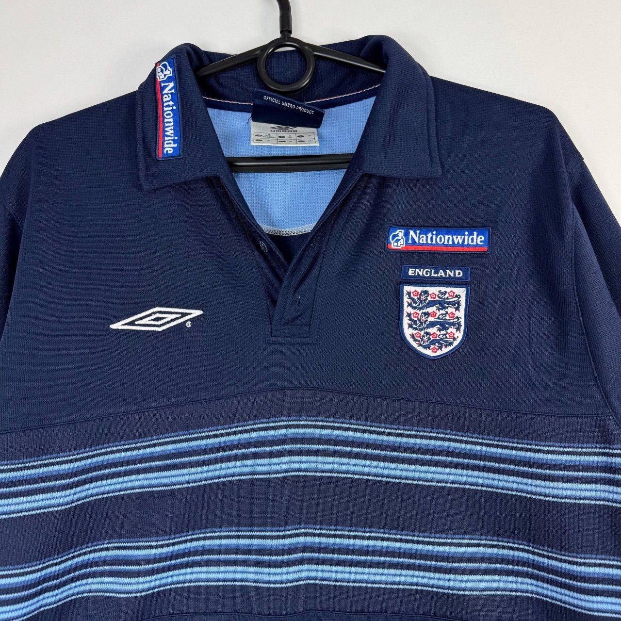 Umbro England National Team Umbro Polo Shirt Sponsor Blue Size M Size US M / EU 48-50 / 2 - 2 Thumbnail