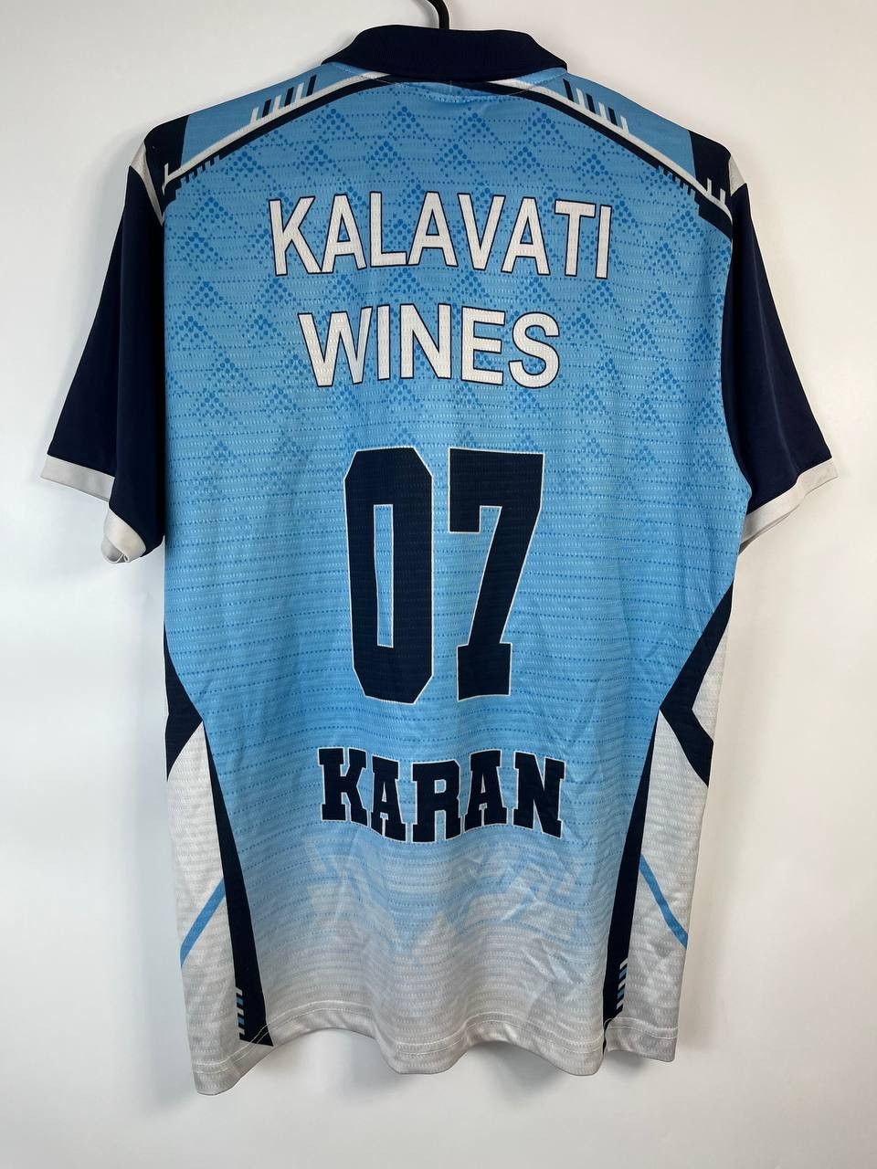 Gear for Sports KALAVATI WINES 2021 CRICKET SHIRT IPLAYER KARAN #7 SIZE M Size US M / EU 48-50 / 2 - 2 Thumbnail