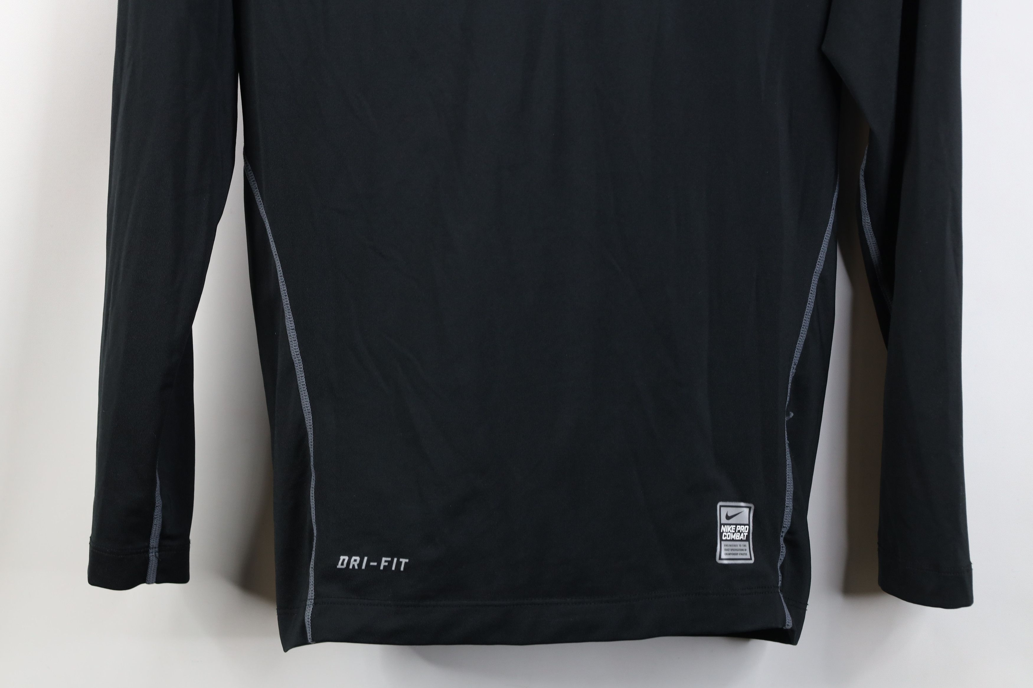 Nike Nike Pro Combat Training Long Sleeve T-Shirt Black Gym Size US M / EU 48-50 / 2 - 3 Thumbnail