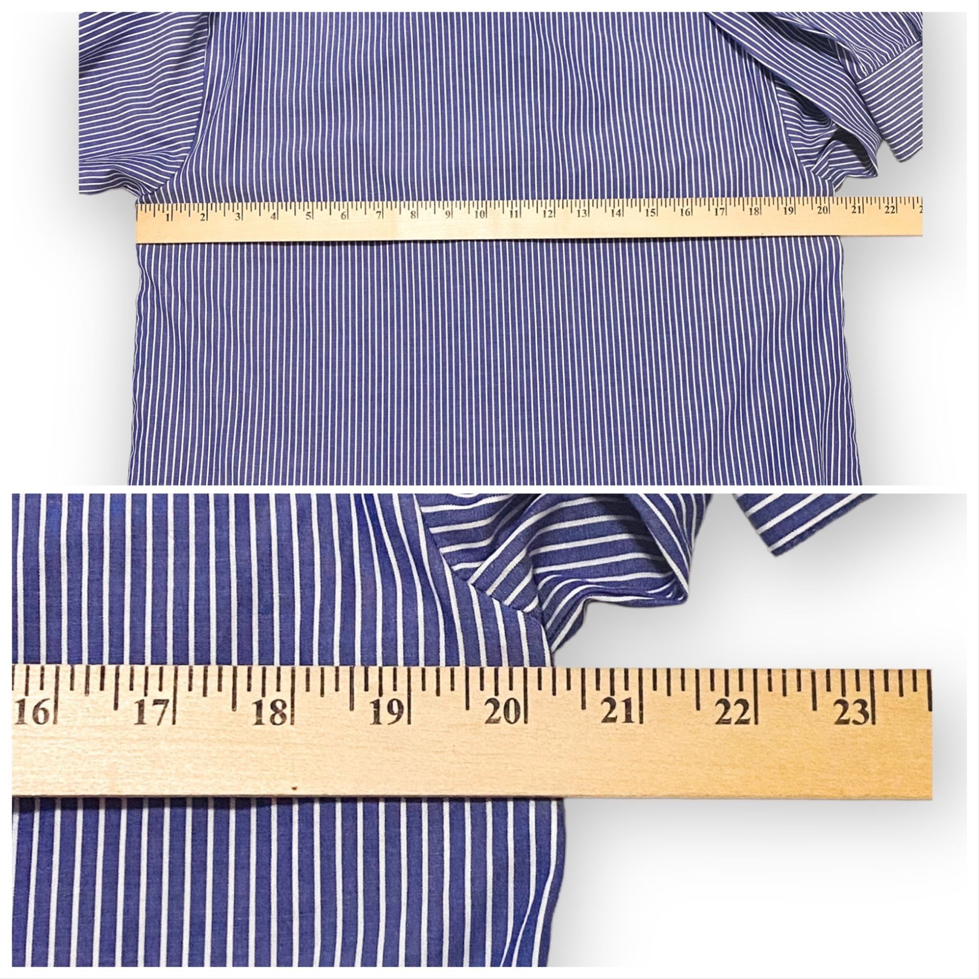 Veronica Beard Veronica Beard Gilda Oversized Striped Cotton shirt. Size 4, Size S / US 4 / IT 40 - 12 Thumbnail