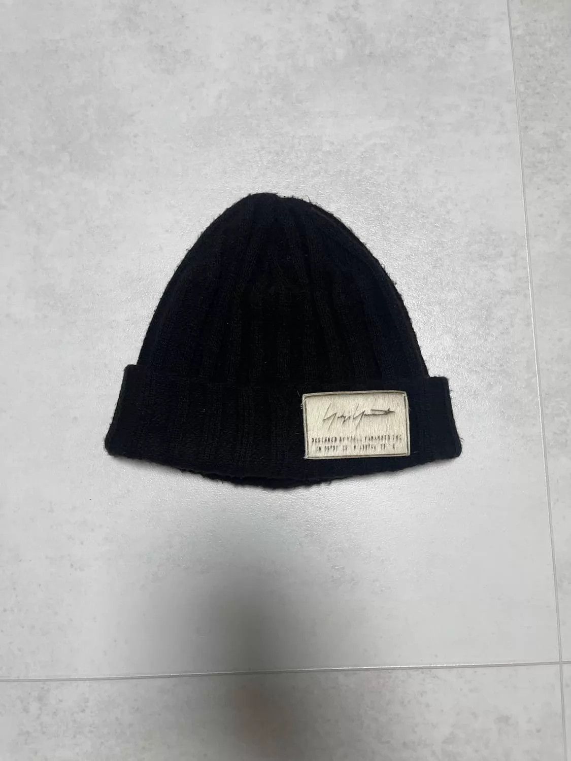 Yohji Yamamoto Yohji Yamamoto Vintage Minimalist Knit Beanie Unisex 1/1 Size ONE SIZE - 1 Thumbnail