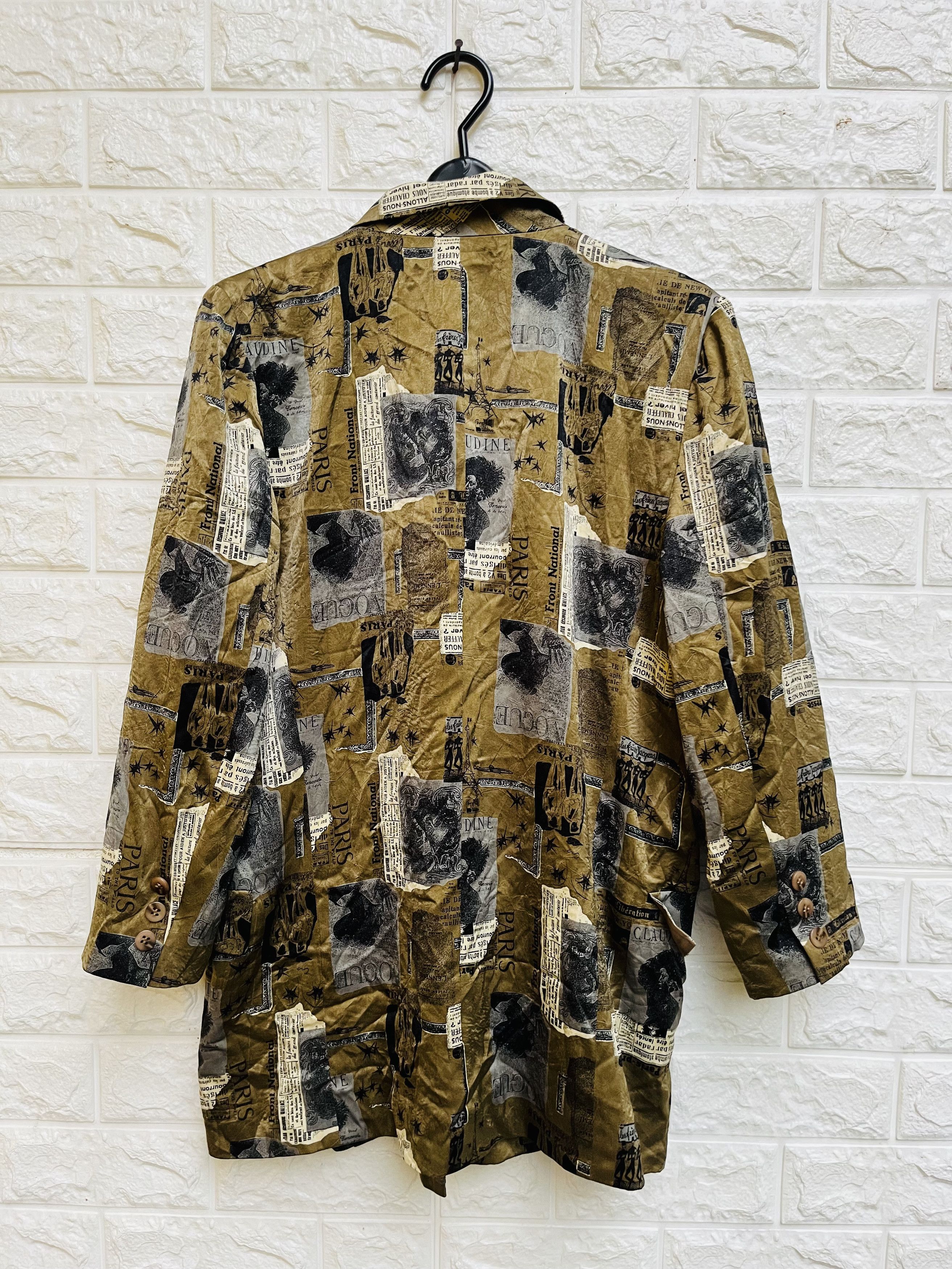 Japanese Brand Vintage Alpha Club Japanese Designer Fashion Style Size US M / EU 48-50 / 2 - 2 Thumbnail