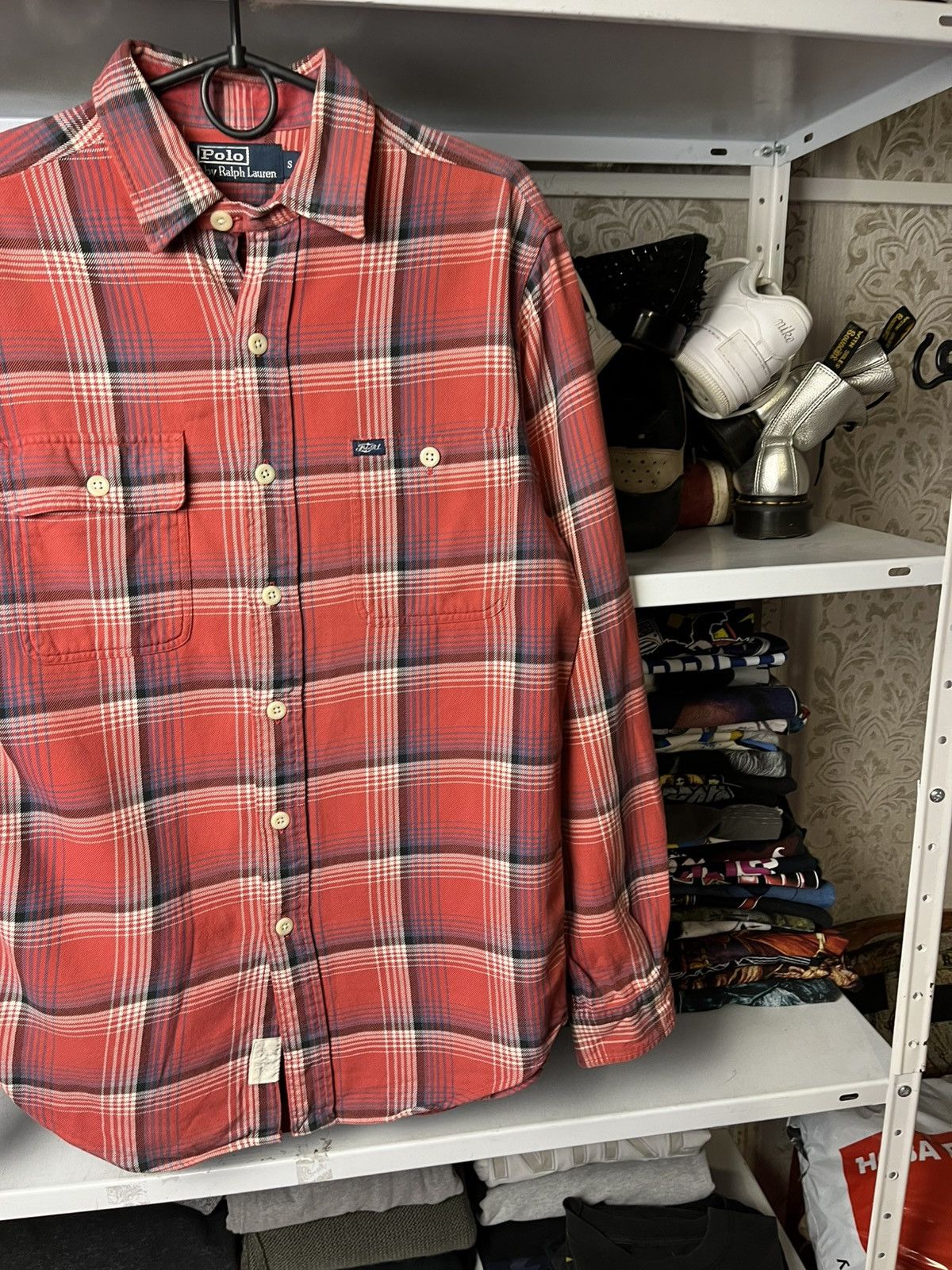 Flannel Men’s Vintage Polo Ralph Lauren Shirt luxury Y2K Size US S / EU 44-46 / 1 - 23 Thumbnail