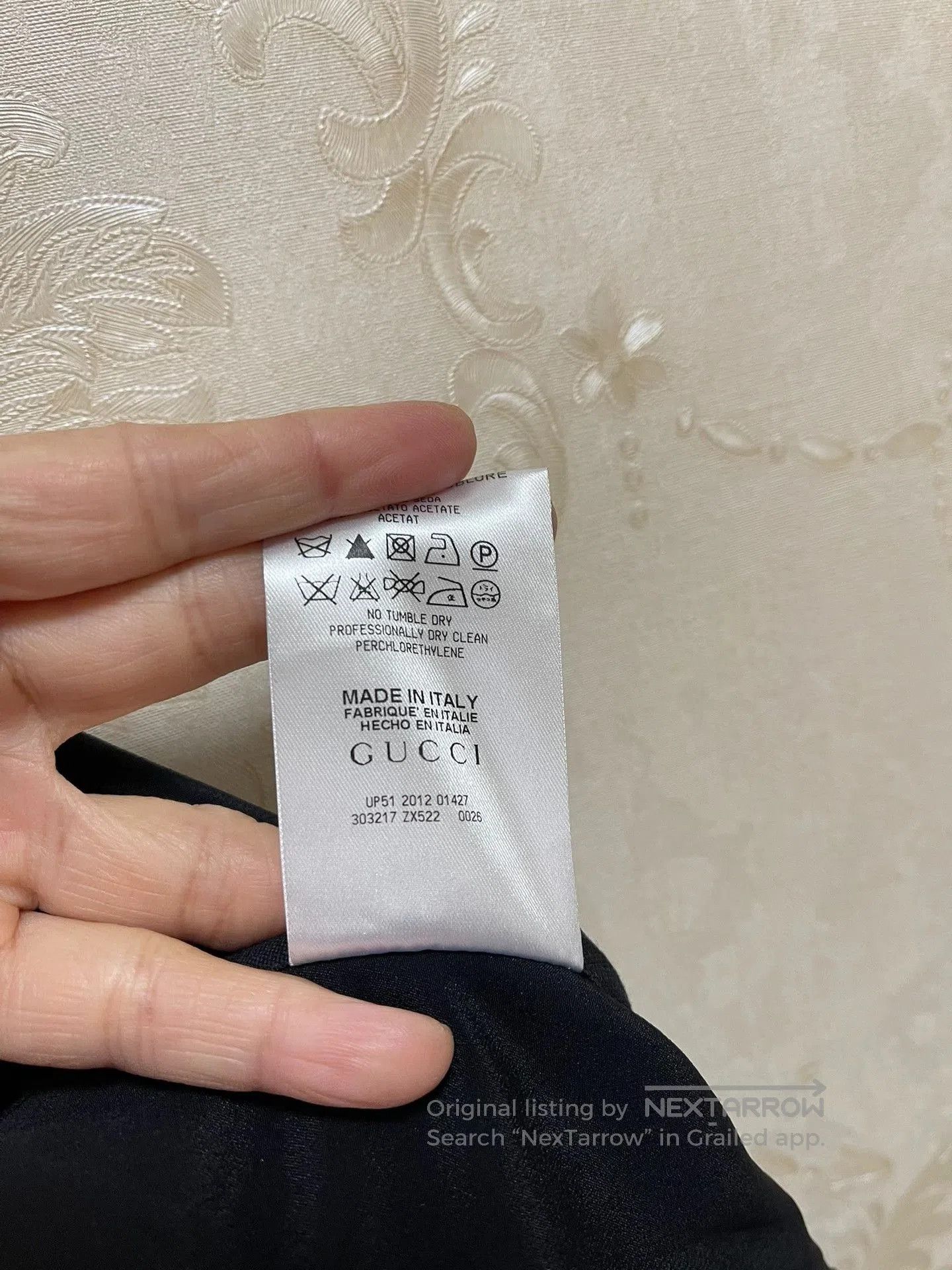 Gucci Gucci Runway Dark Floral Sheer Dress. Size M / US 6-8 / IT 42-44 - 5 Thumbnail
