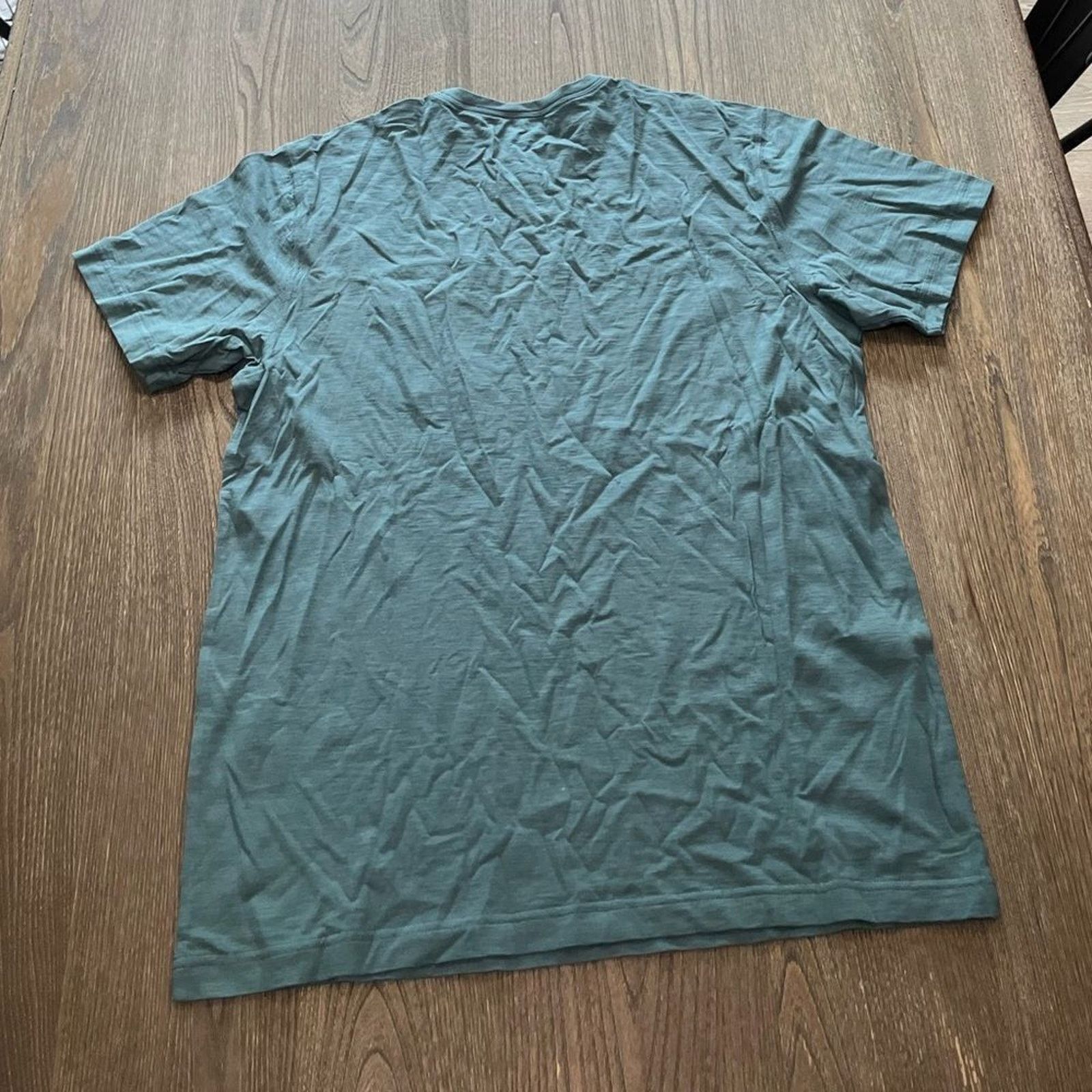 Eddie Bauer NWOT Eddie Bauer Legendwash Teal Crew Neck T-Shirt Size M Size US M / EU 48-50 / 2 - 3 Thumbnail
