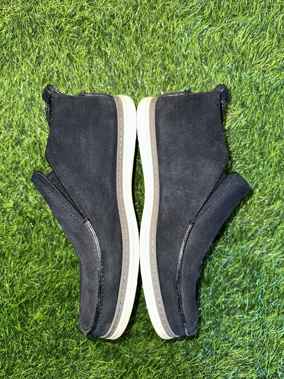 Ermenegildo Zegna Ermenegildo zegna loafer high top suede shoes size 7 Size US 7 / EU 40 - 4 Thumbnail