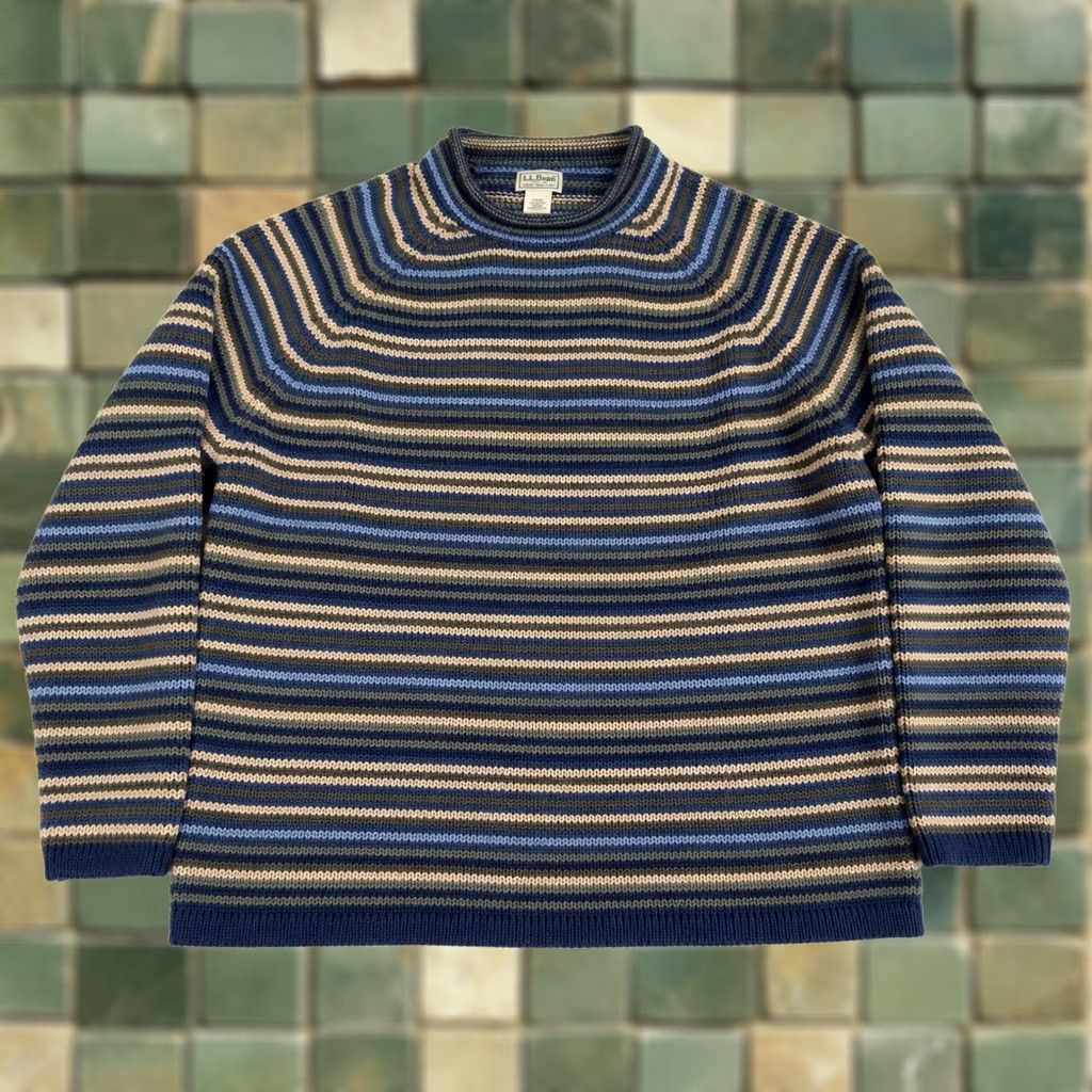 Oakley × Vintage OAKLEY Sweater Knit Vintage 90s Mock Neck hoodie