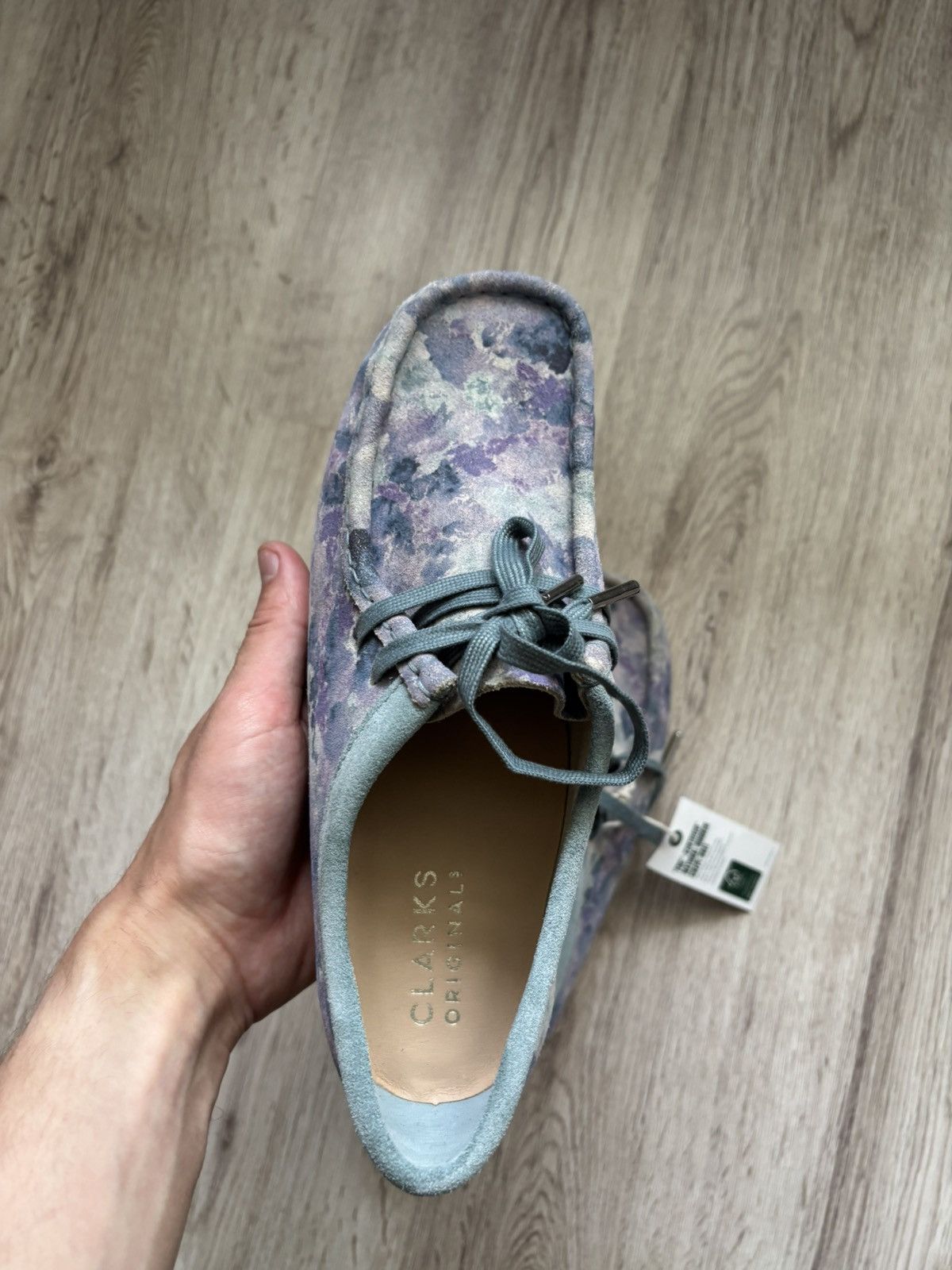 Clarks Clarks Wallabee floral multicolor print leather Size US 8.5 / IT 38.5 - 20 Thumbnail