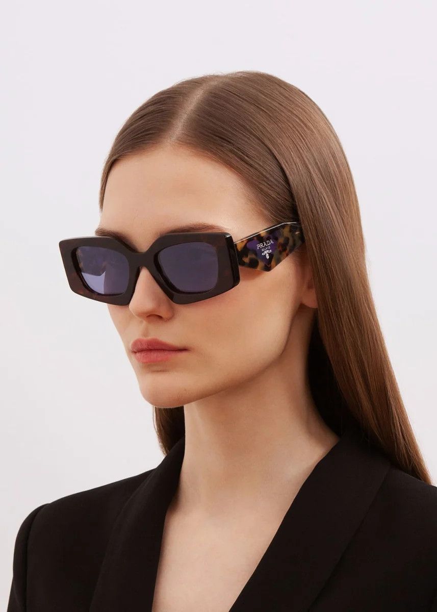 Prada NEW PRADA Prada PR15YS-2AU05Q-51 TORTOISE Size ONE SIZE - 5 Thumbnail
