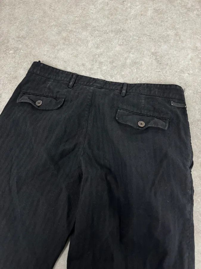 Prada AW2007 Prada Black Striped Cozy Pants Size US 34 / EU 50 - 7 Thumbnail