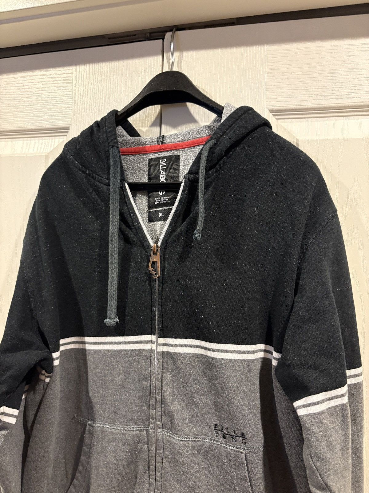 Billabong Grey/Black Billabong Hoodie Size US L / EU 52-54 / 3 - 2 Thumbnail