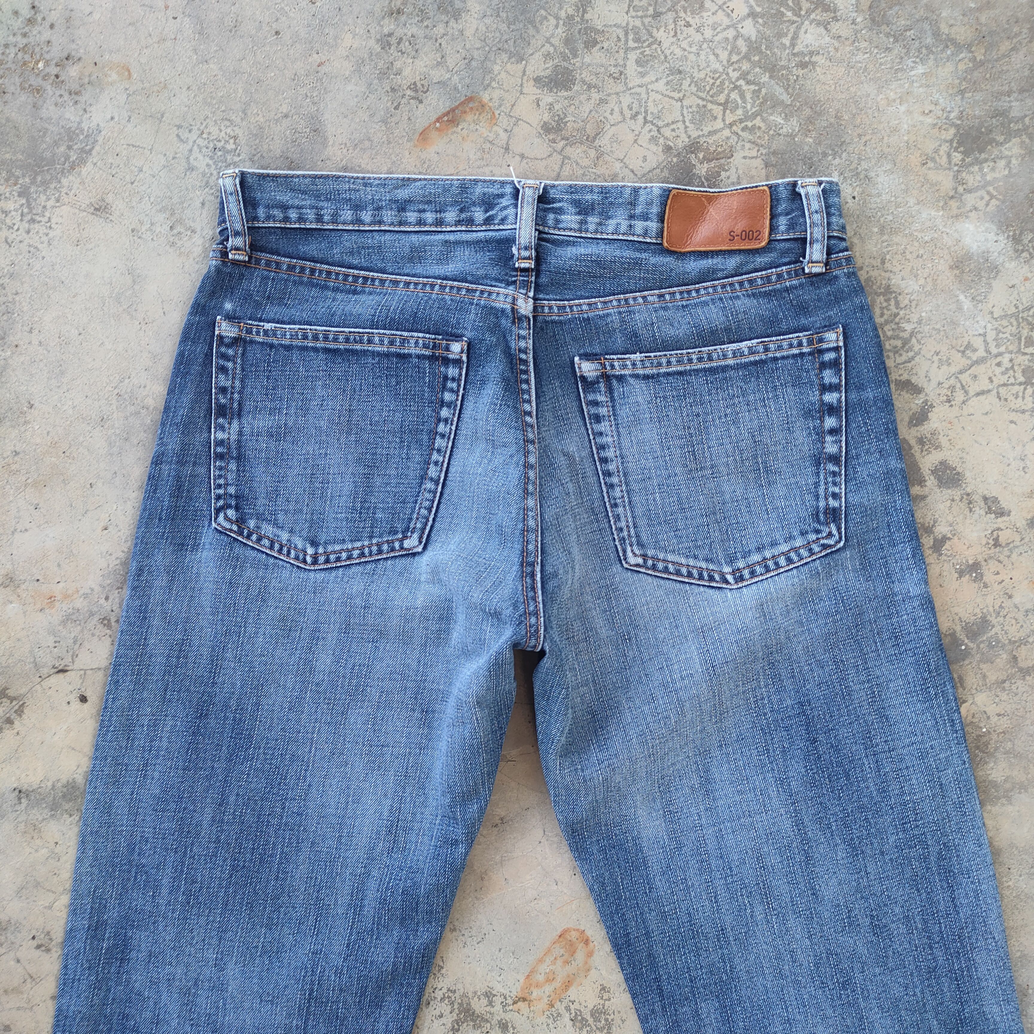 Vintage VINTAGE JAPANESE FADED JEAN DENIM PANTS Size US 32 / EU 48 - 11 Thumbnail
