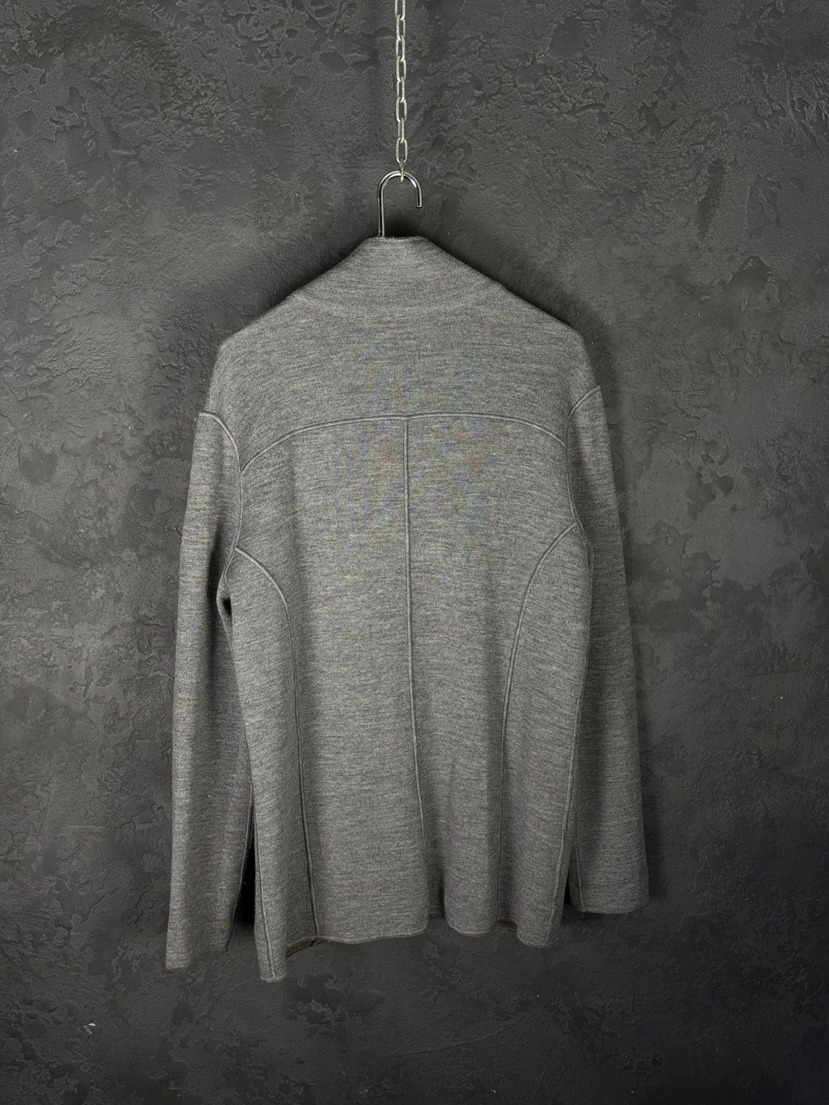 Maurizio Baldassari Maurizio Baldassari Reversible Knit Wool Swacket Size US M / EU 48-50 / 2 - 13 Thumbnail