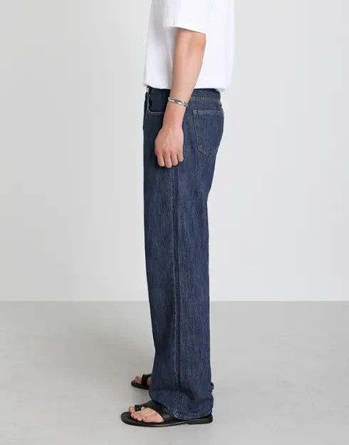 Hypebeast × Japanese Brand × Jean Japanese trend loose straight street wide-leg casual jeans Size US 32 / EU 48 - 4 Thumbnail