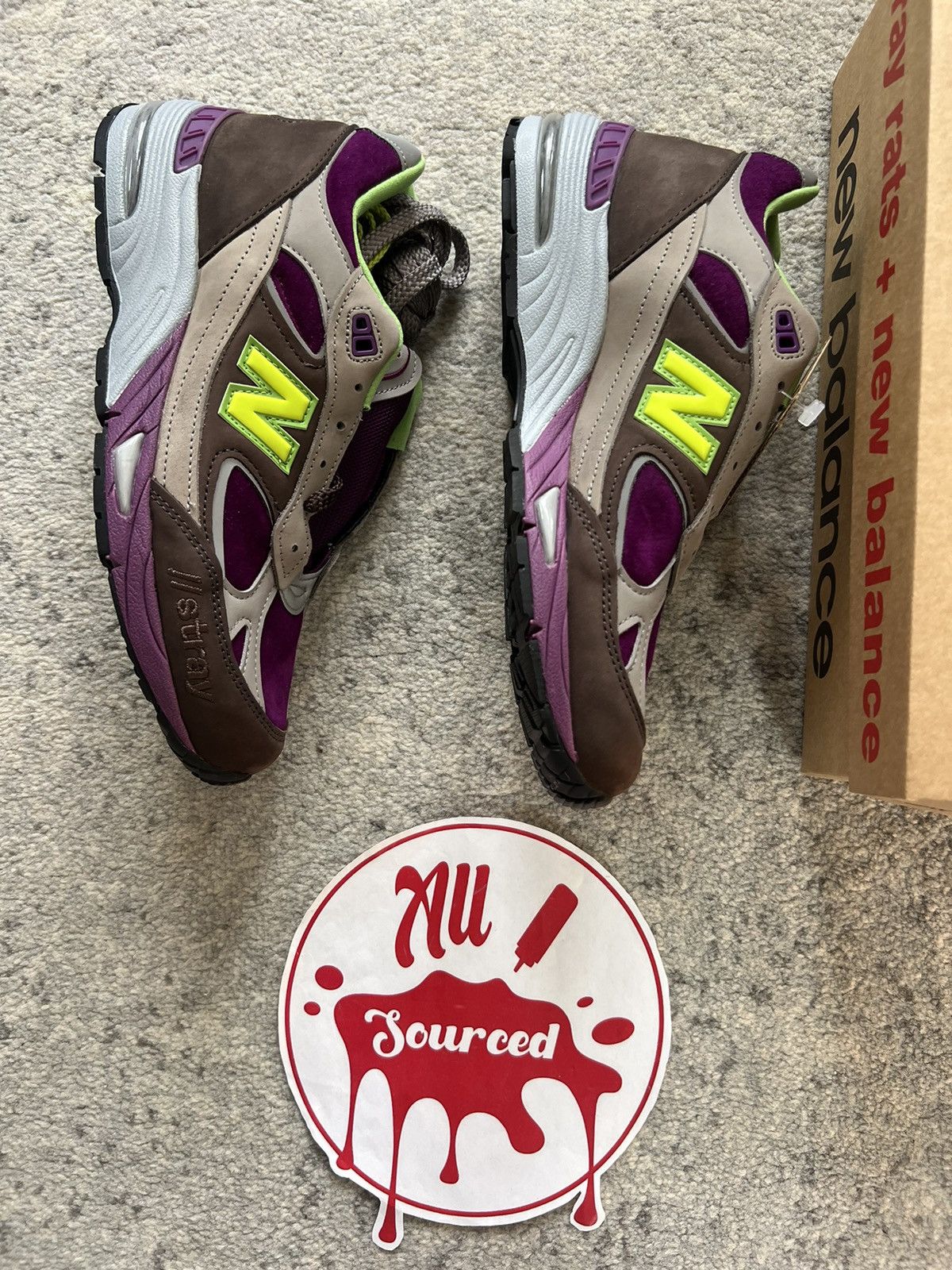 New Balance × Stray Rats New Balance x Stray Rats 991 Size US 7 / EU 40 - 3 Thumbnail