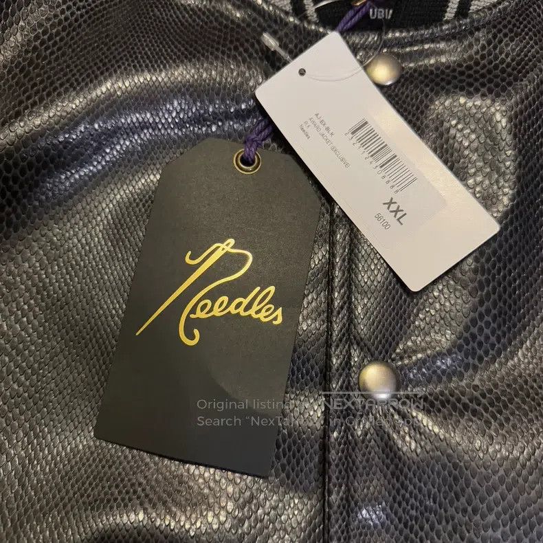 Needles Needles Co-branded Limited Snakeskin Leopard Baseball Jack Size US XXL / EU 58 / 5 - 3 Thumbnail