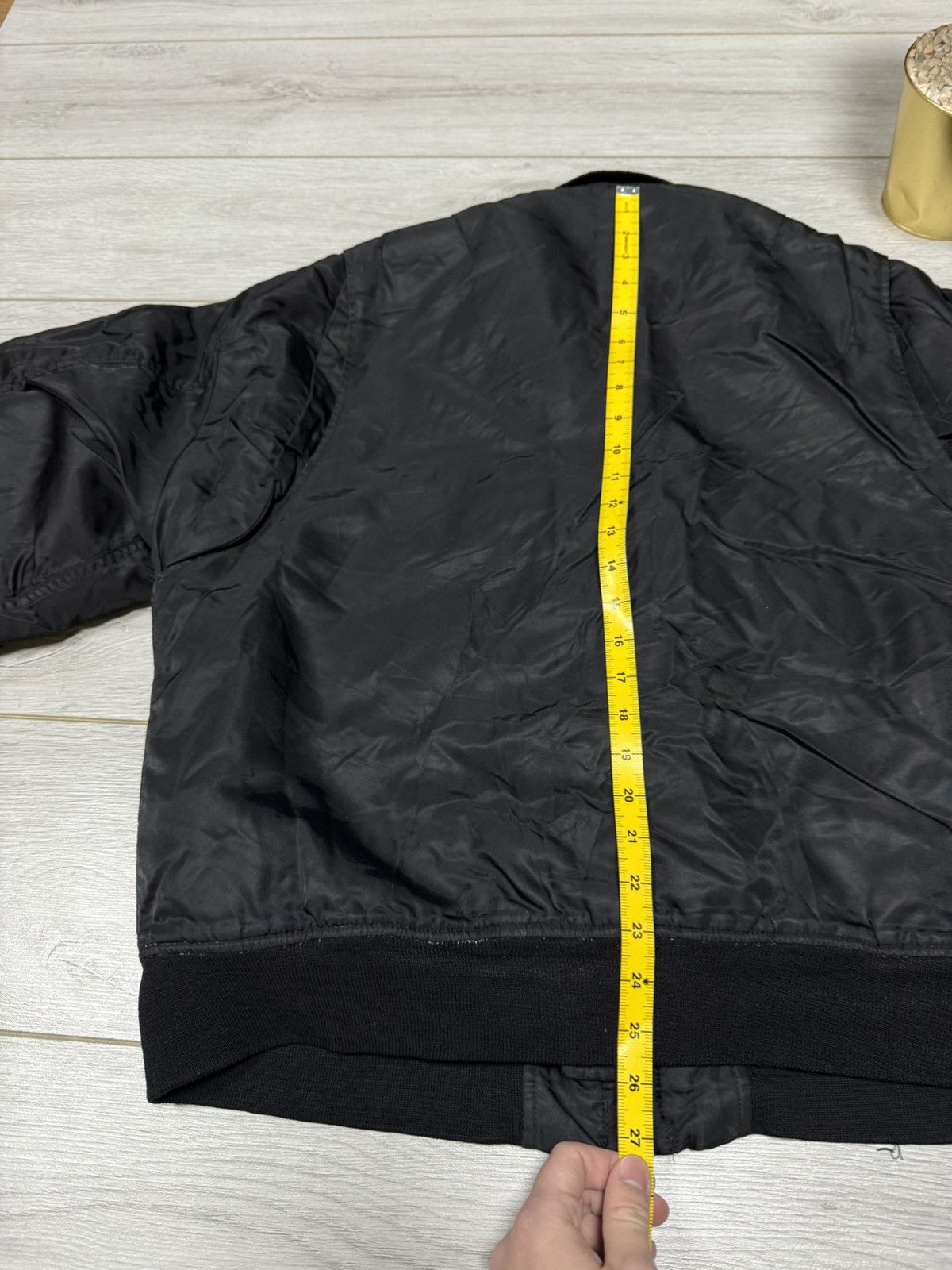 Vintage MA-1 vintage bomber delta military zip jacket Size US M / EU 48-50 / 2 - 7 Thumbnail