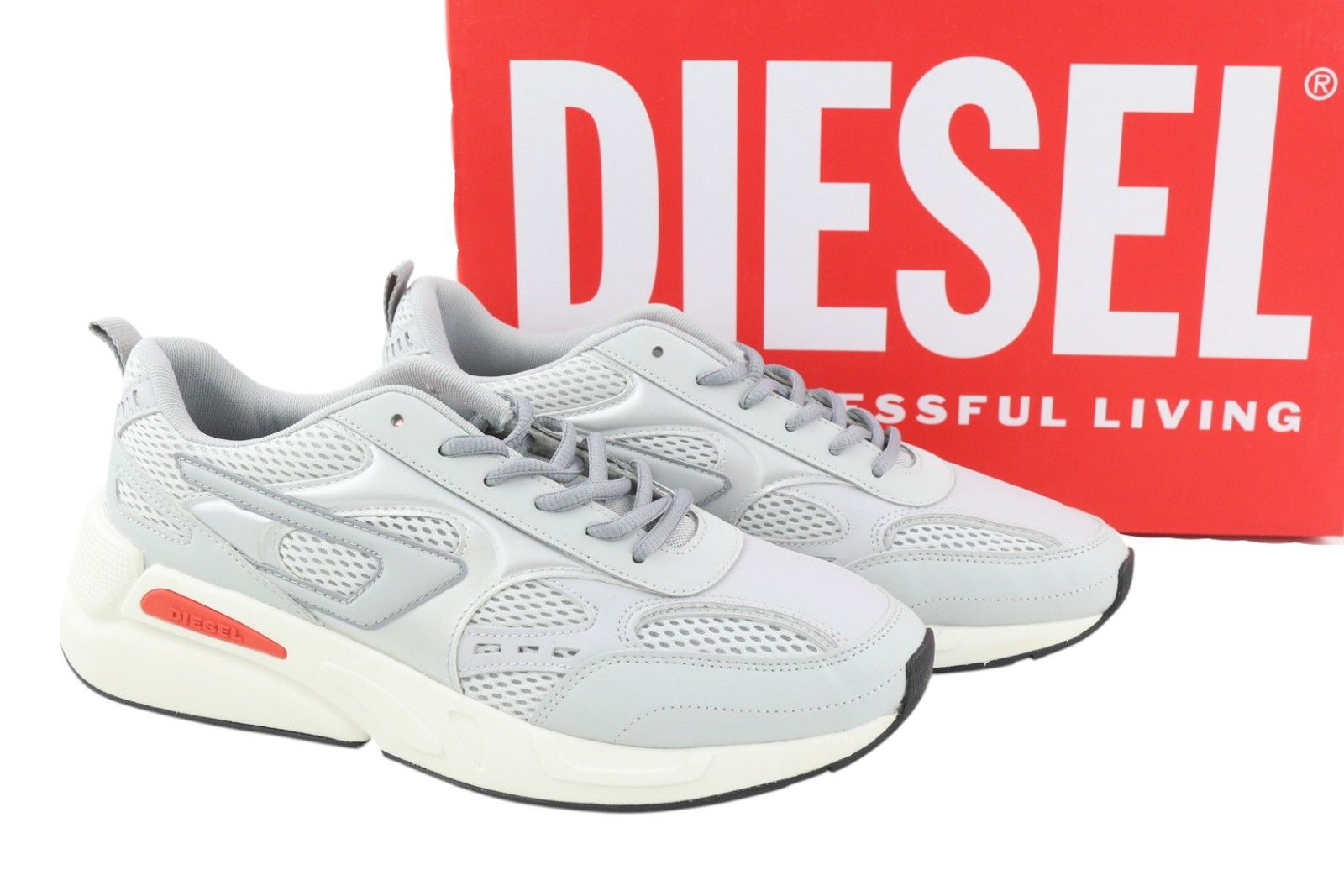 Diesel S-SERENDIPITY SPORT EU44 Grey Almond Toe 41118 Size US 11 / EU 44 - 1 Thumbnail