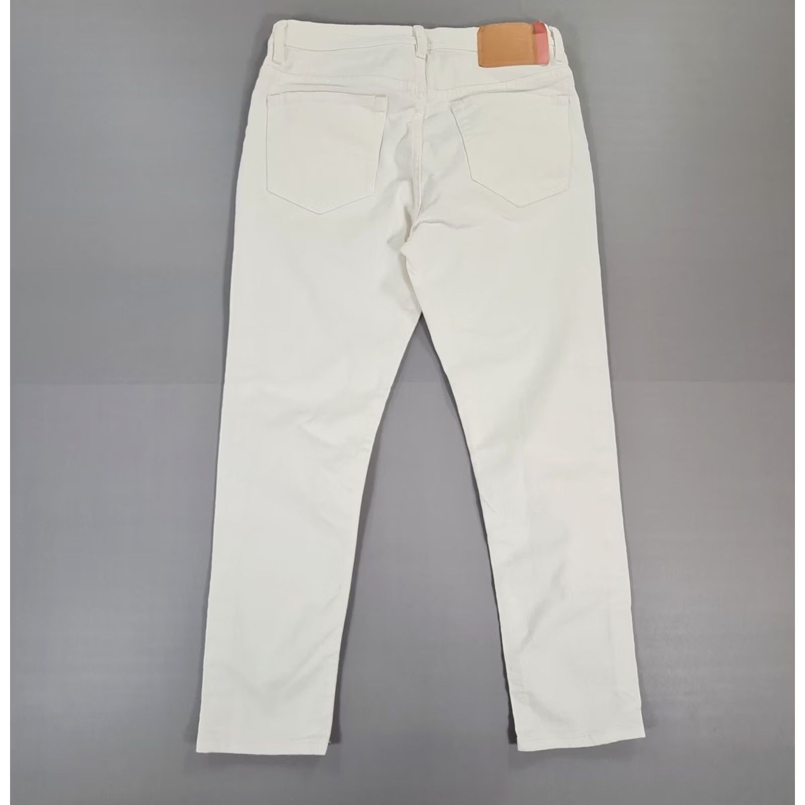Acne Studios Acne Studios Bla Konst Jeans Slim W31 L26 White Denim Stretch 5-Pocket Tapered Size US 31 - 7 Thumbnail