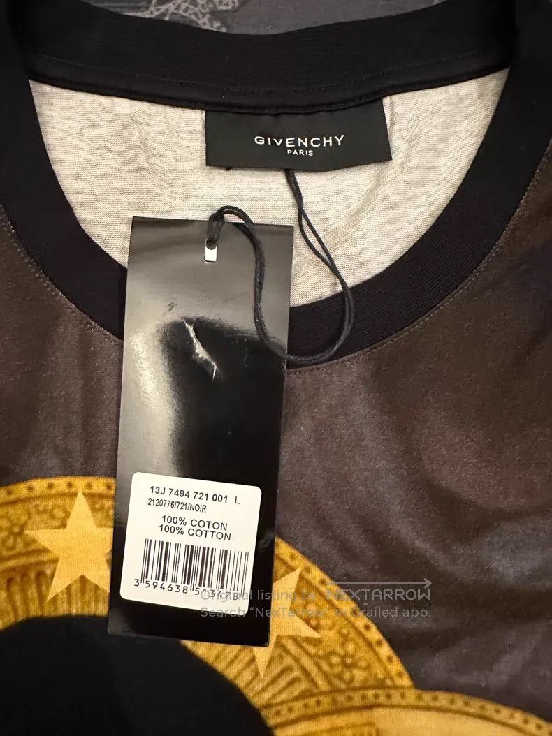 Givenchy Givenchy Dark aura Virgin Mary baby short-sleeve Size US L / EU 52-54 / 3 - 3 Thumbnail