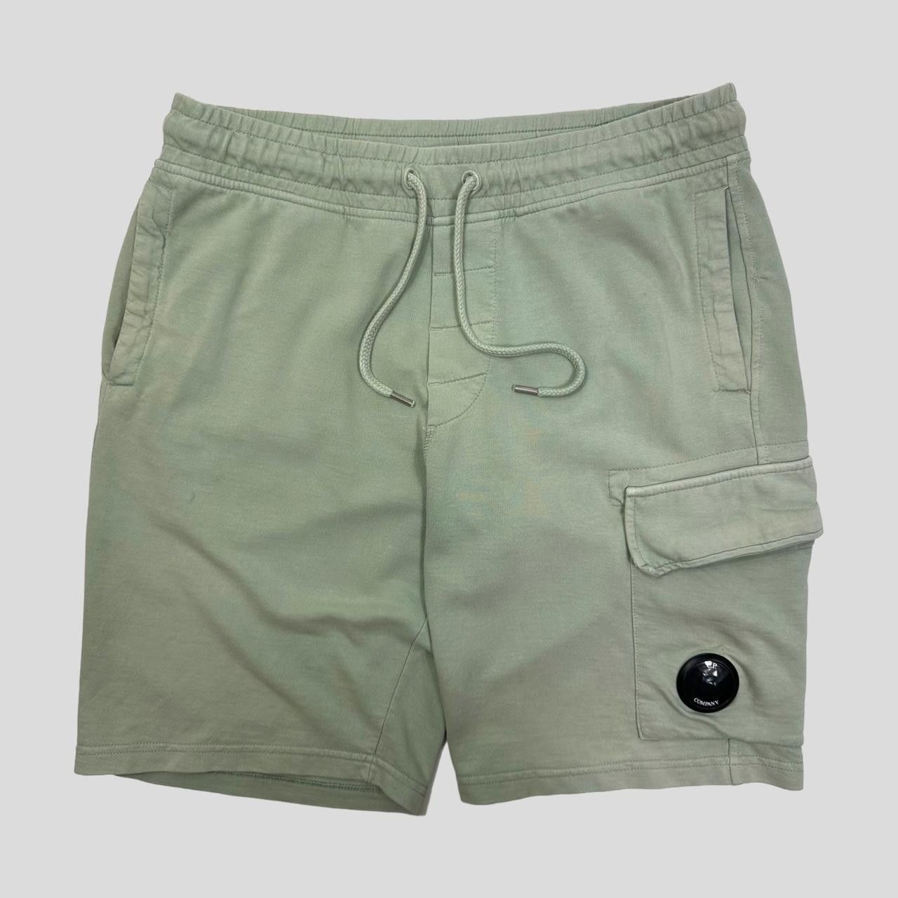 C.P. Company CP Company Mint Green Goggle Lens Shorts - M Size US 33 - 1 Thumbnail