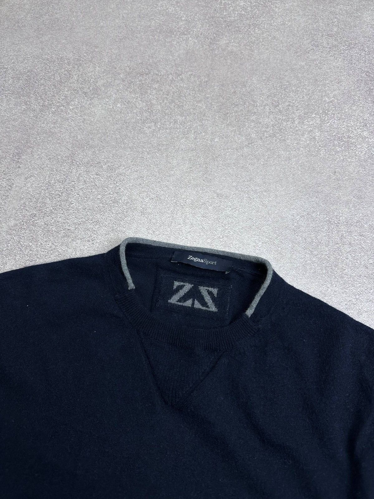 Ermenegildo Zegna Vintage Zegna Sport Knit Sweater Rare Luxury S Size US S / EU 44-46 / 1 - 2 Thumbnail
