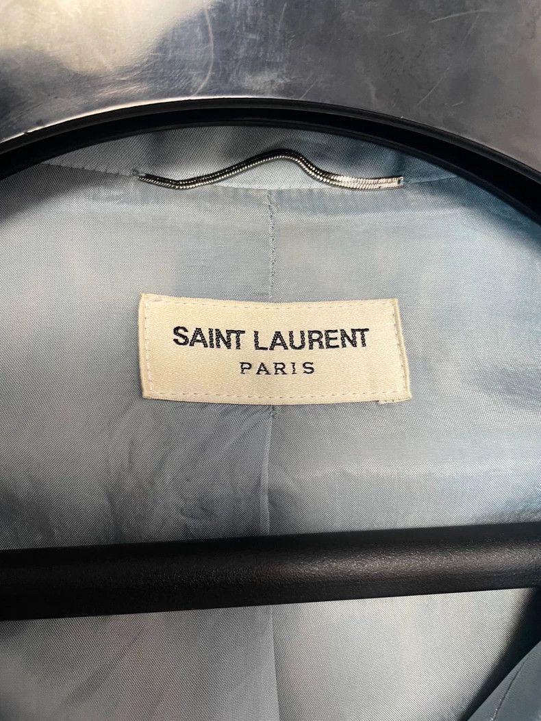 Saint Laurent Paris Saint Laurent Paris Leopard print spliced silk jacket-2506 Size US M / EU 48-50 / 2 - 3 Thumbnail