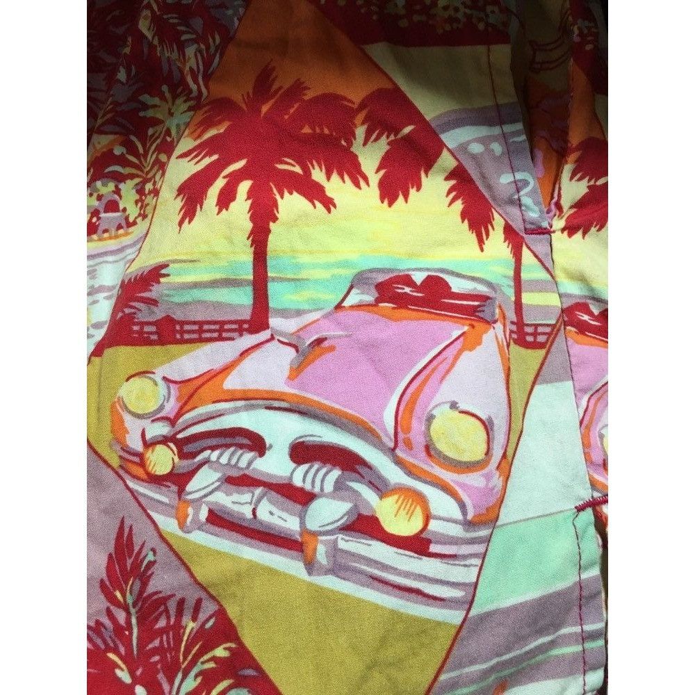 Other Vtg Gottex Pastel Tropical Island 1952 Chevy Bel Air Shorts Size US 42 / EU 58 - 2 Thumbnail