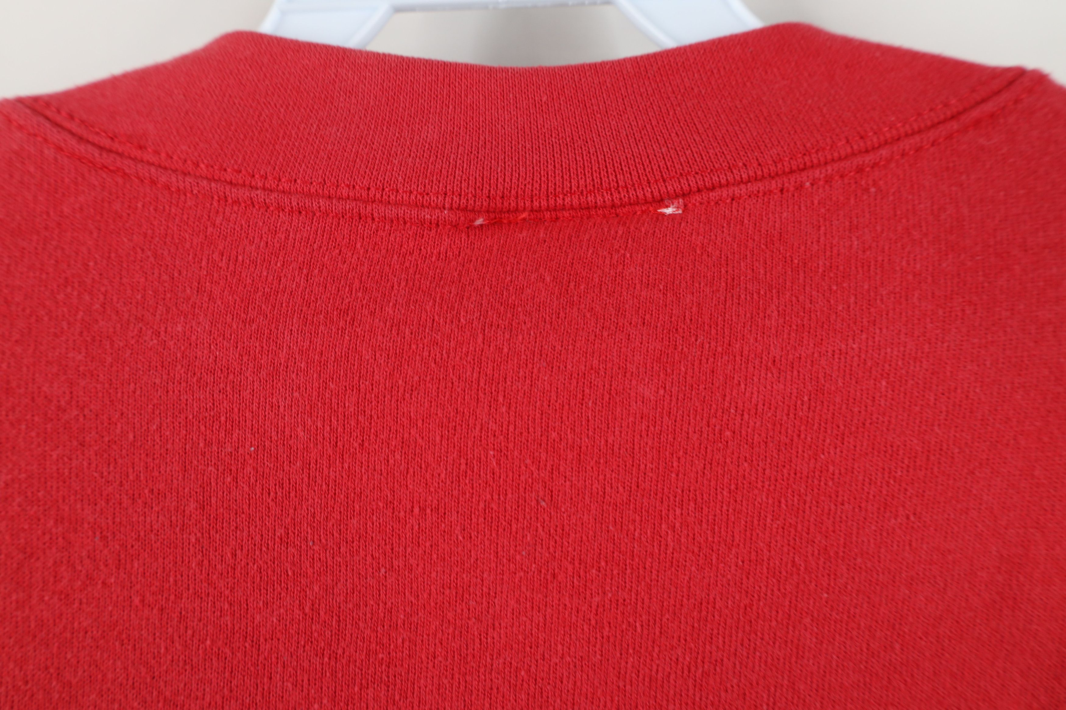 Vintage Vintage 90s Terra Community College Sweatshirt USA Red Size US XXL / EU 58 / 5 - 10 Thumbnail
