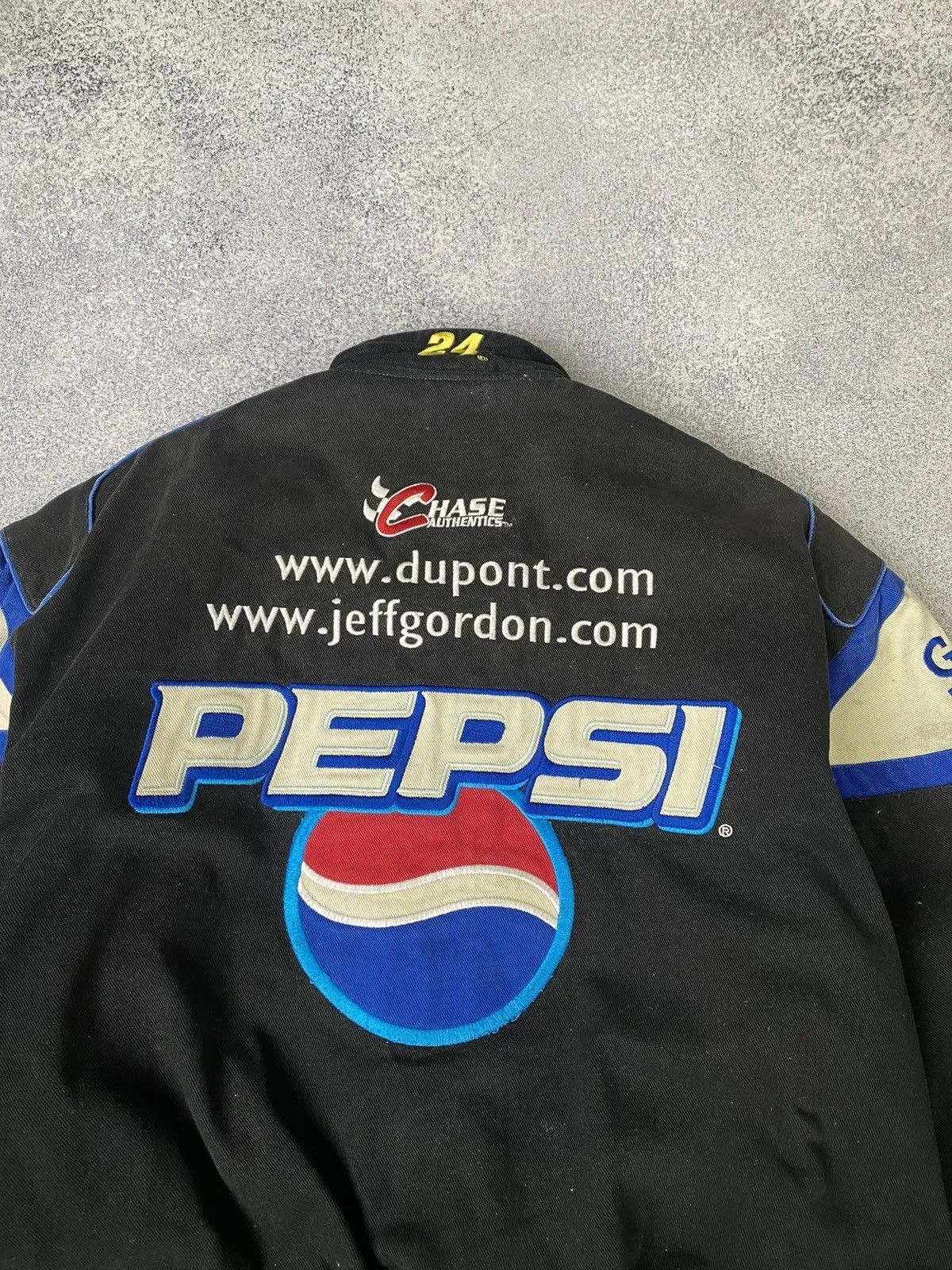 Vintage Vintage Chase Authentics Jeff Gordon 24 Pepsi Racing Jacket Size US L / EU 52-54 / 3 - 15 Thumbnail