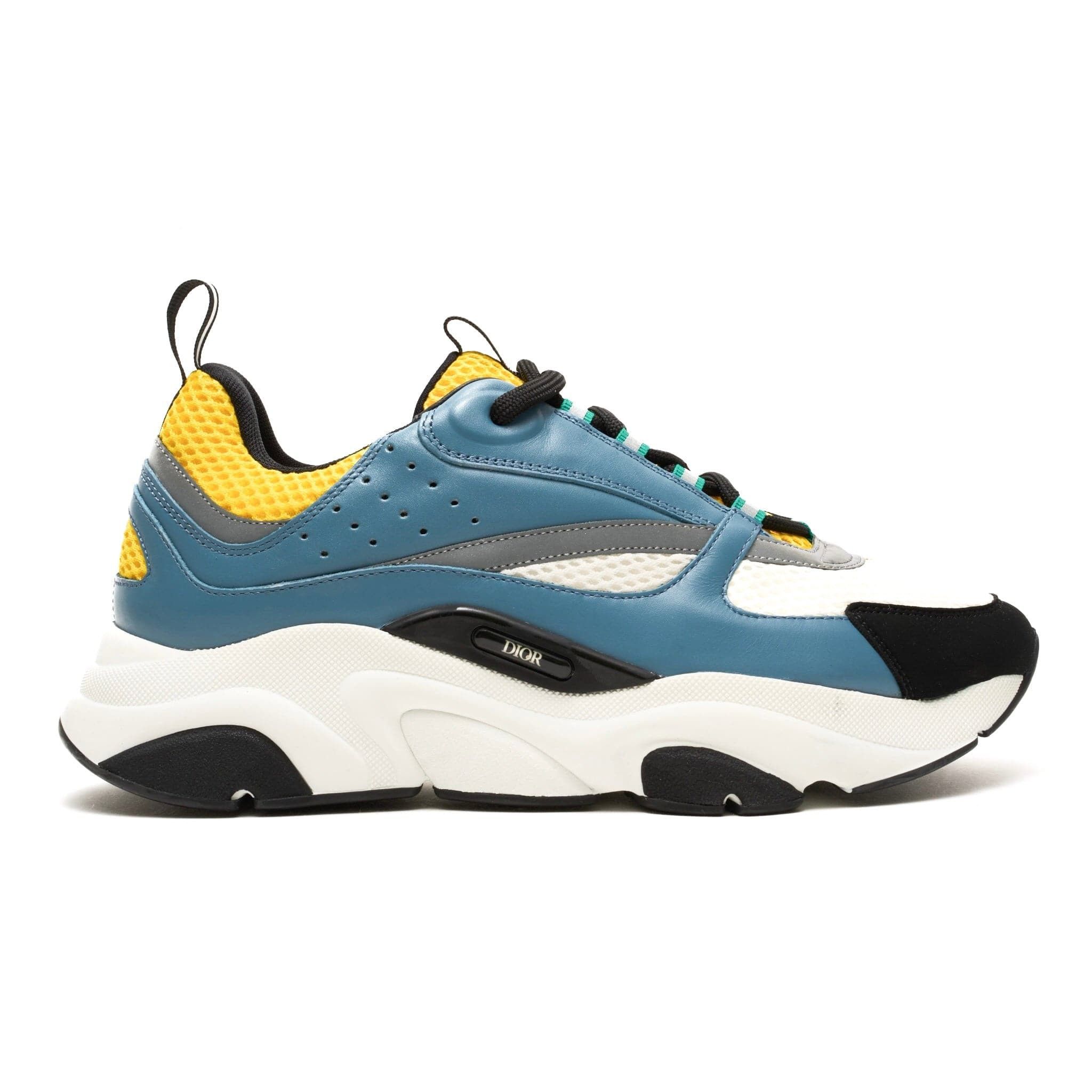 Dior Dior B22 Trainer Blue Yellow Size US 9 / EU 42 - 1 Thumbnail
