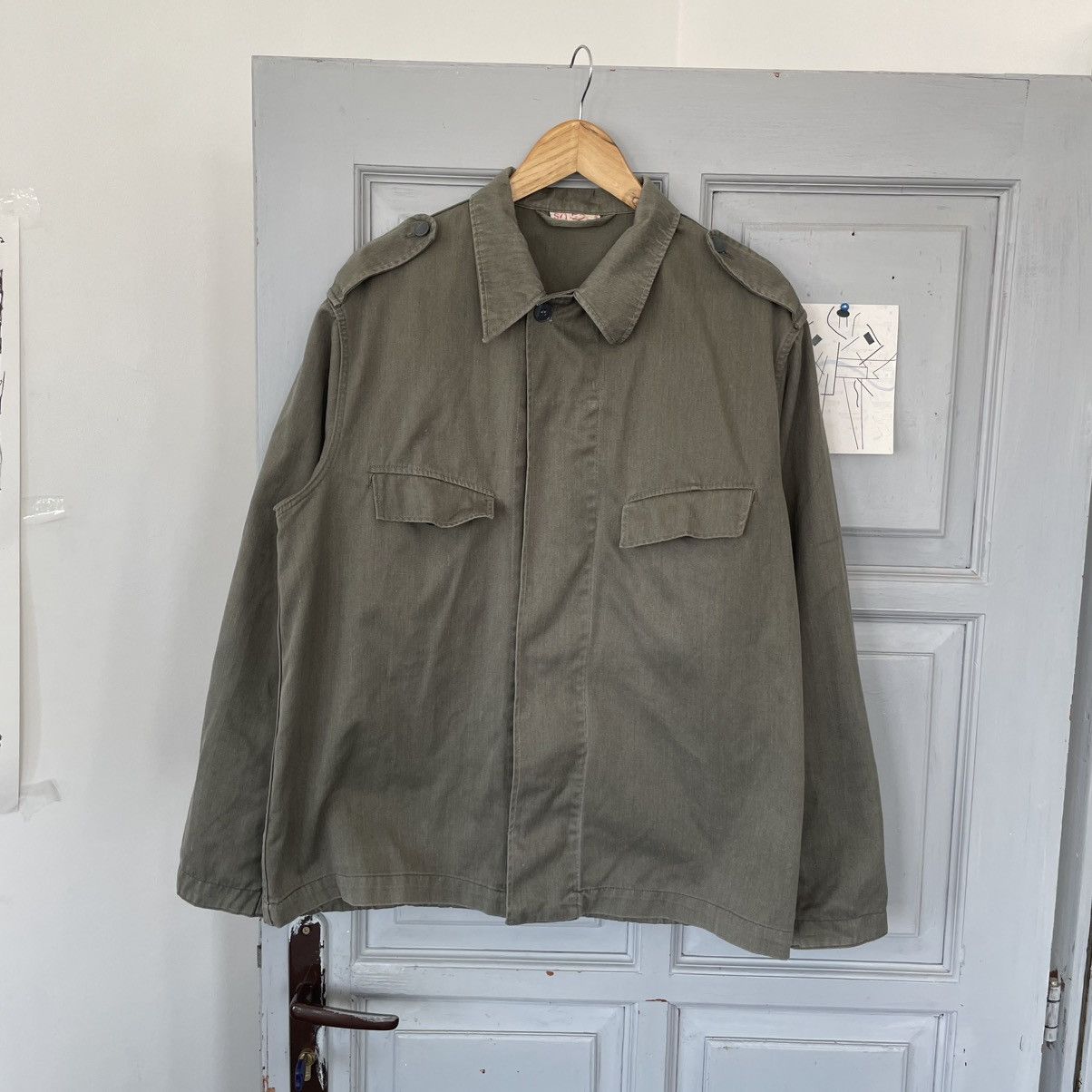 Other Vintage 1989 Military Germany OG Shirt button up Size US L / EU 52-54 / 3 - 3 Thumbnail