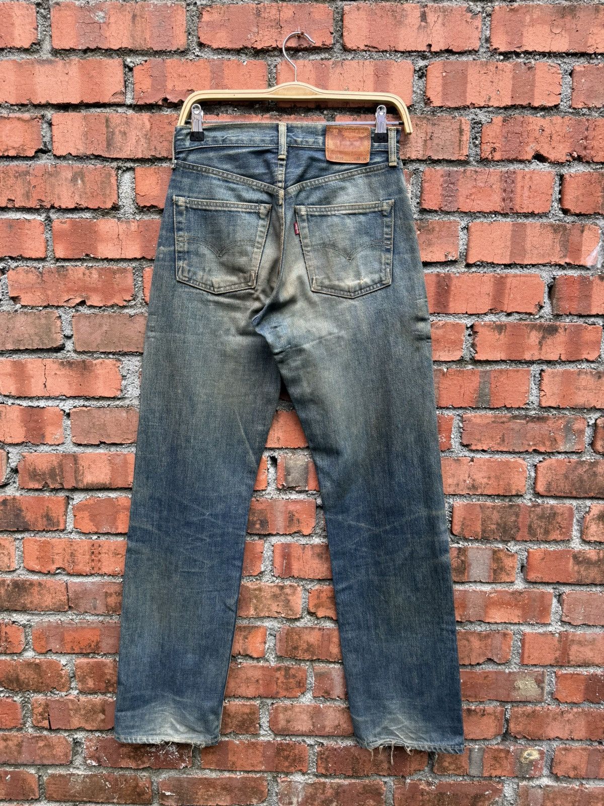 Levi's Vintage Clothing W28x33 Vintage levi’s 503B redline big E dirt made in JAPAN Size US 28 / EU 44 - 2 Thumbnail