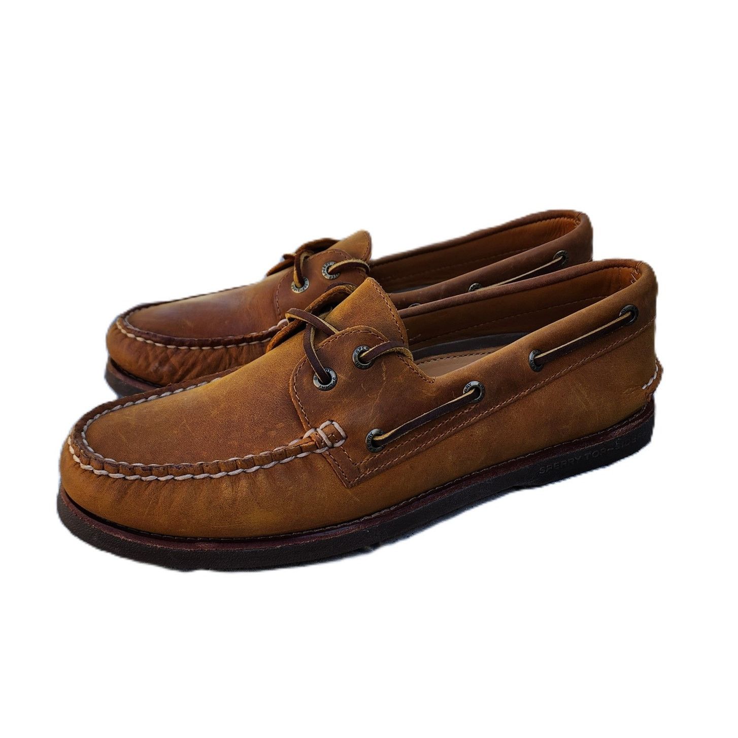 Sperry Sperry Top Sider Gold Cup Leather Moccasin Boat Shoes Size US 9.5 / EU 42-43 - 2 Thumbnail