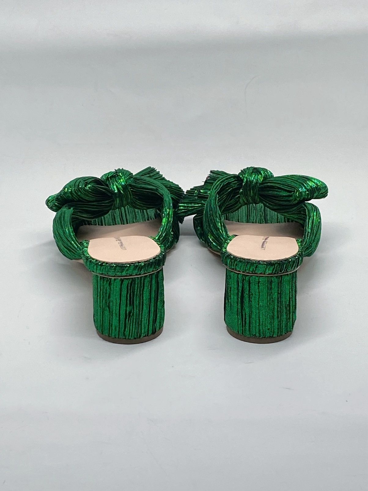Loeffler Randall Loeffler Randall Emilia 50MM Pleated Knotted Mules size 5 Size US 5 / IT 35 - 7 Thumbnail