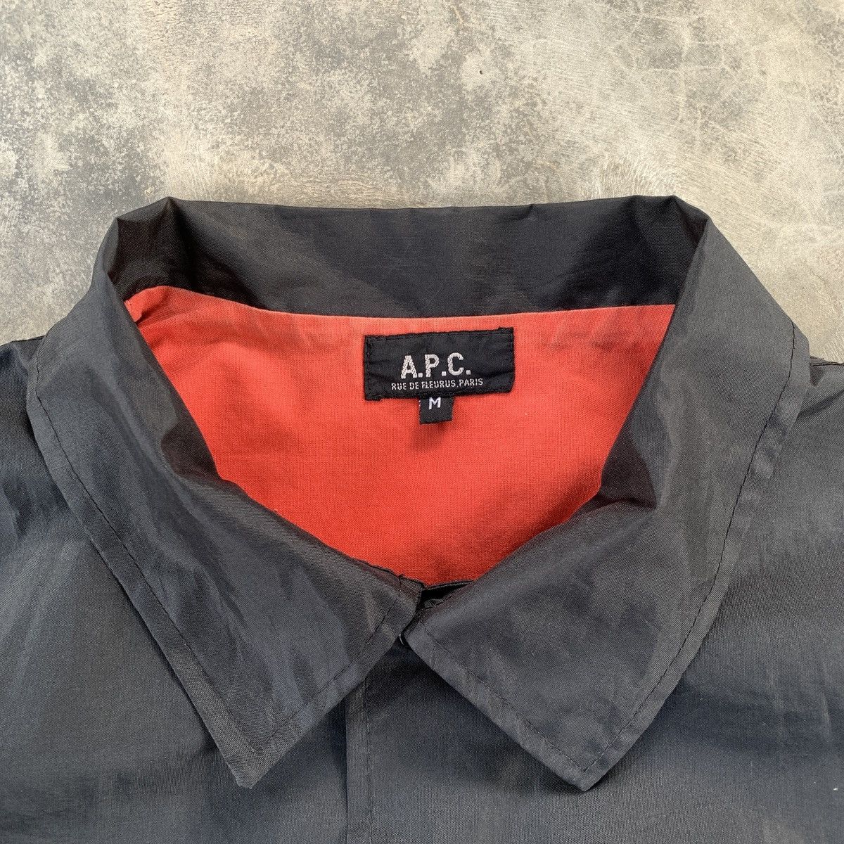 A.P.C. Vintage A.P.C Royal Air Maroc Black Coach Jacket Size US M / EU 48-50 / 2 - 8 Thumbnail