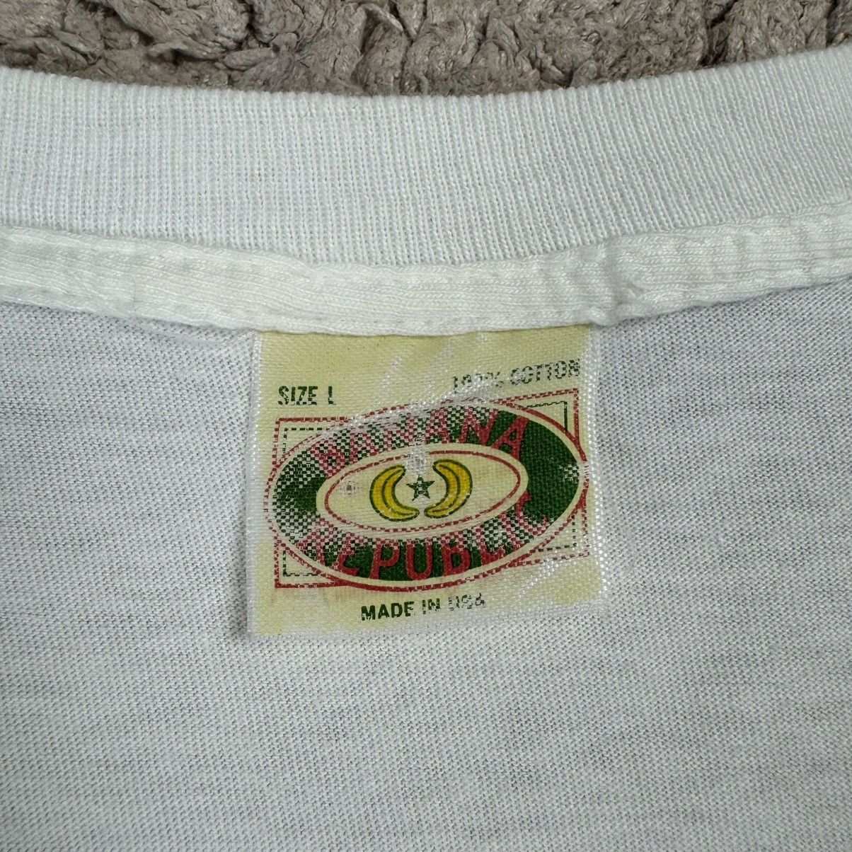Banana Republic Vintage Banana Republic Safari& Travel Tiger Graphic T-shirt Size US L / EU 52-54 / 3 - 16 Thumbnail